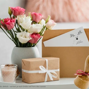 Weihnachts STEMPEL Rentier / Elch "merry christmas"