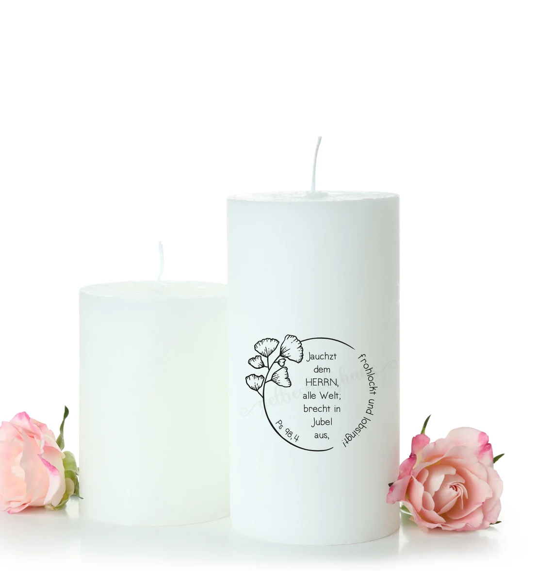 Bibelversstempel - Jauchzt dem HERRN, alle Welt - Psalm 98,4