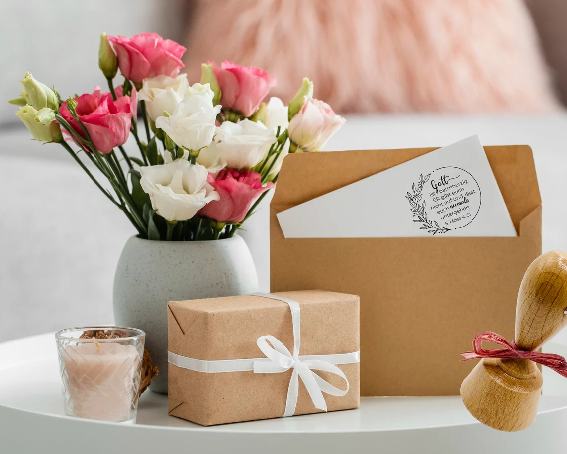 Bibelversstempel - Gott ist barmherzig - 5.Mose 4,31