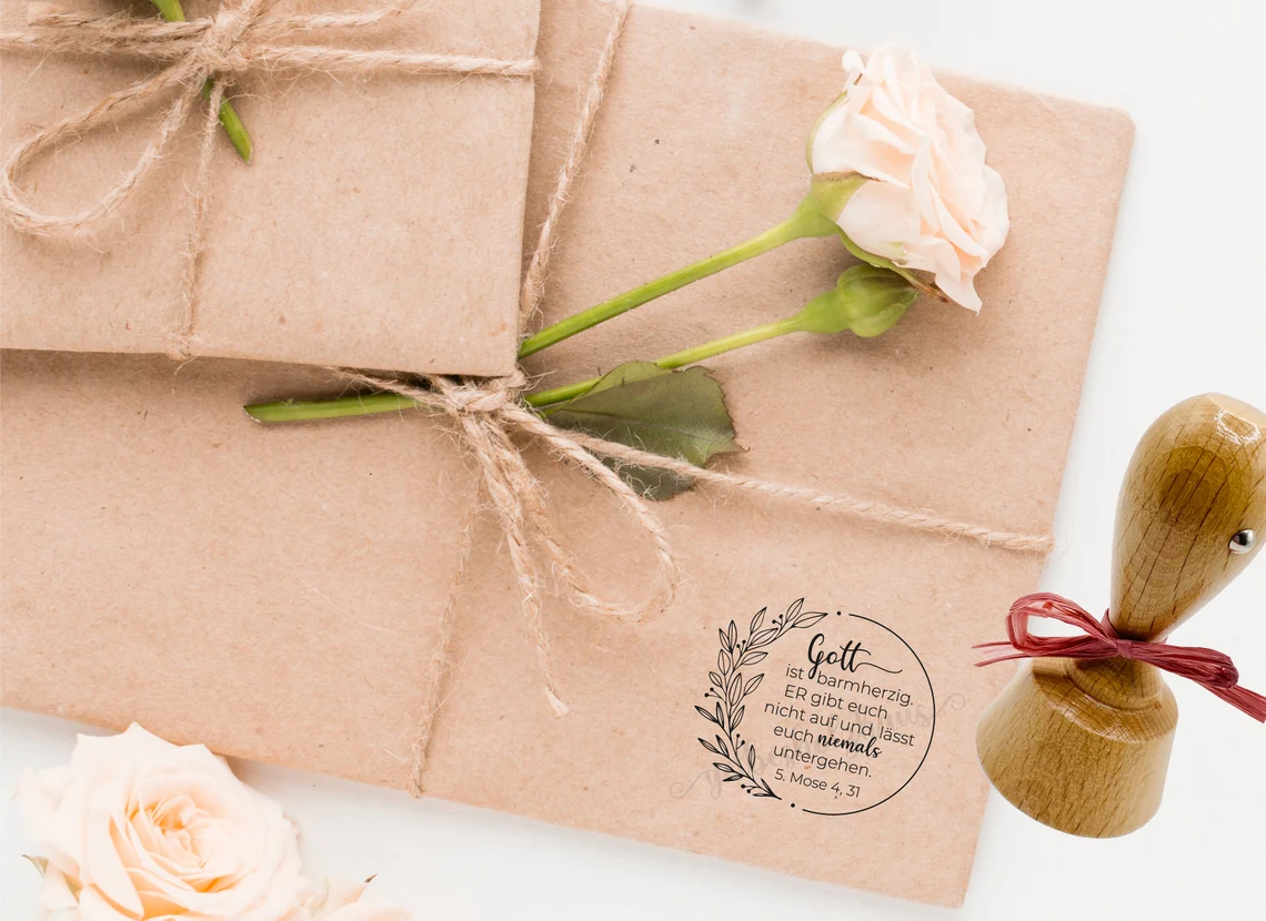 Bibelversstempel - Gott ist barmherzig - 5.Mose 4,31