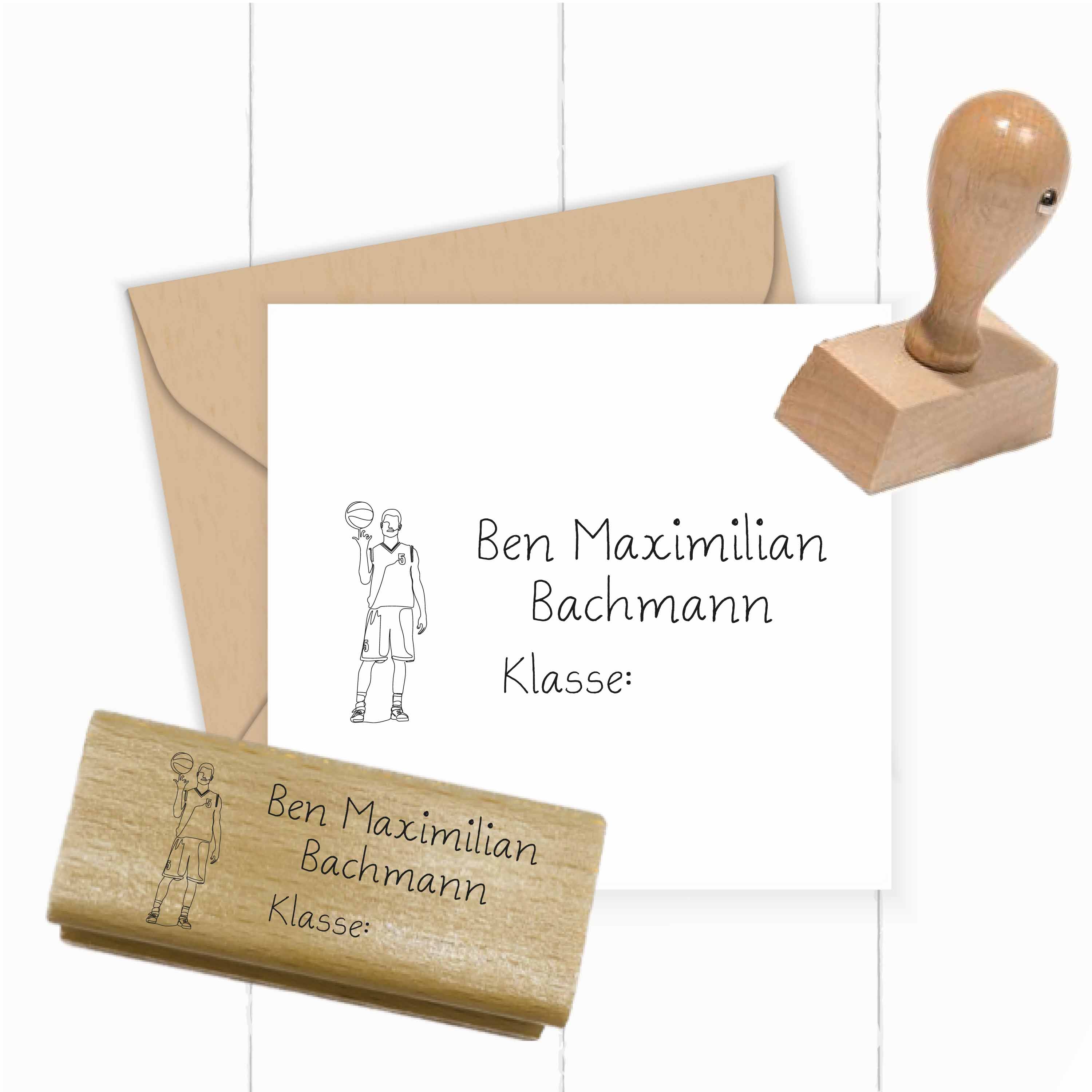 Dein individueller Namensstempel „Ben“ | 59 x 22 mm