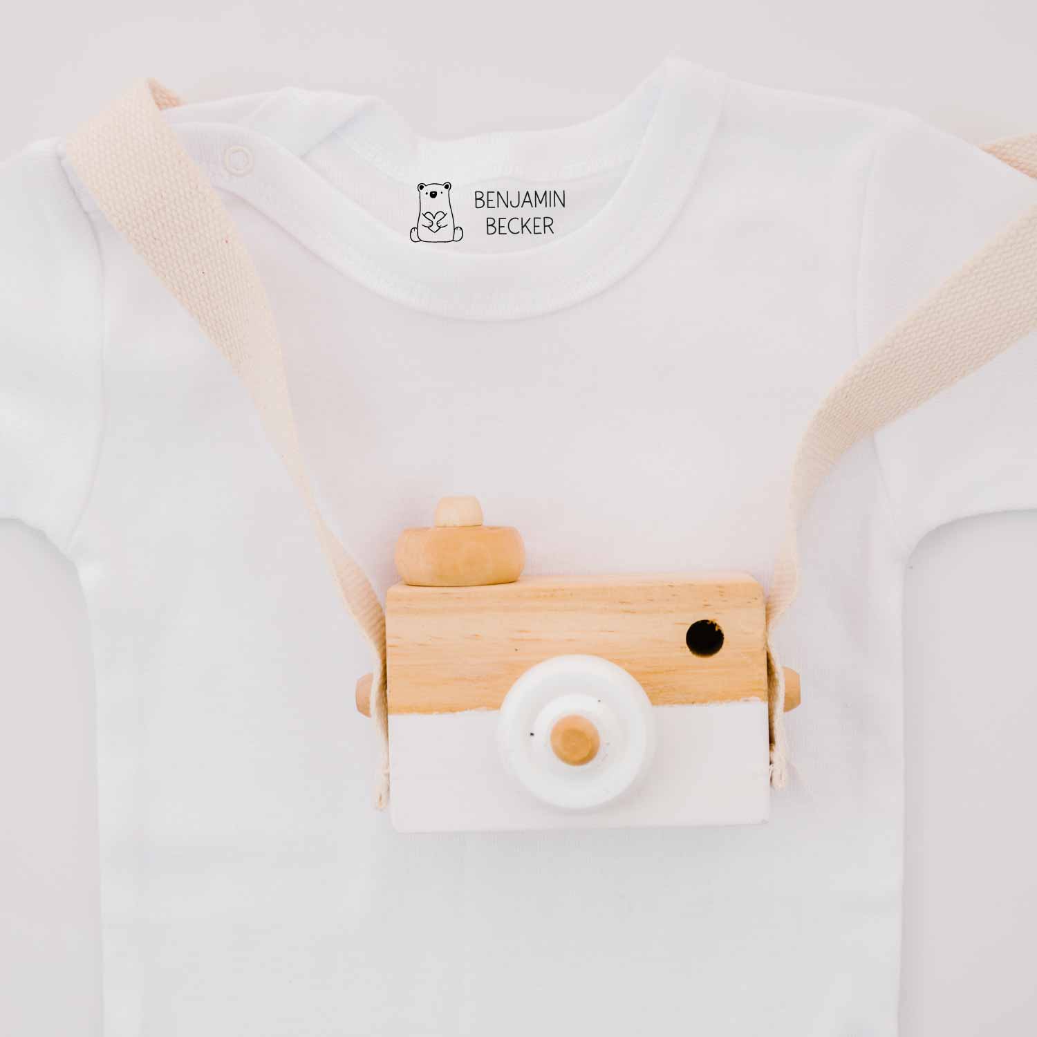 Dein personalisierter Textilstempel „Bär“ | 38 x 14 mm