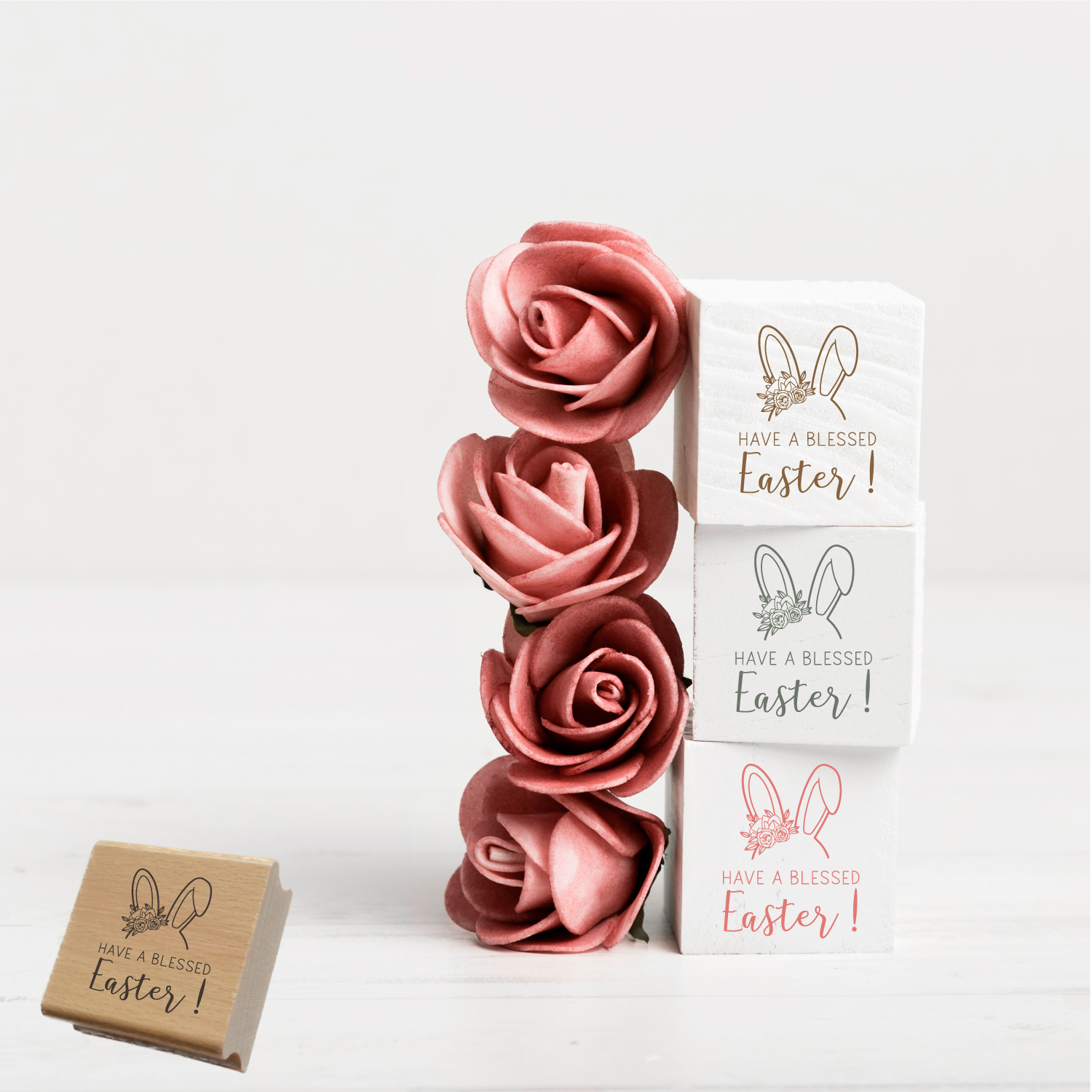 Oster STEMPEL "Have a blessed Easter!"