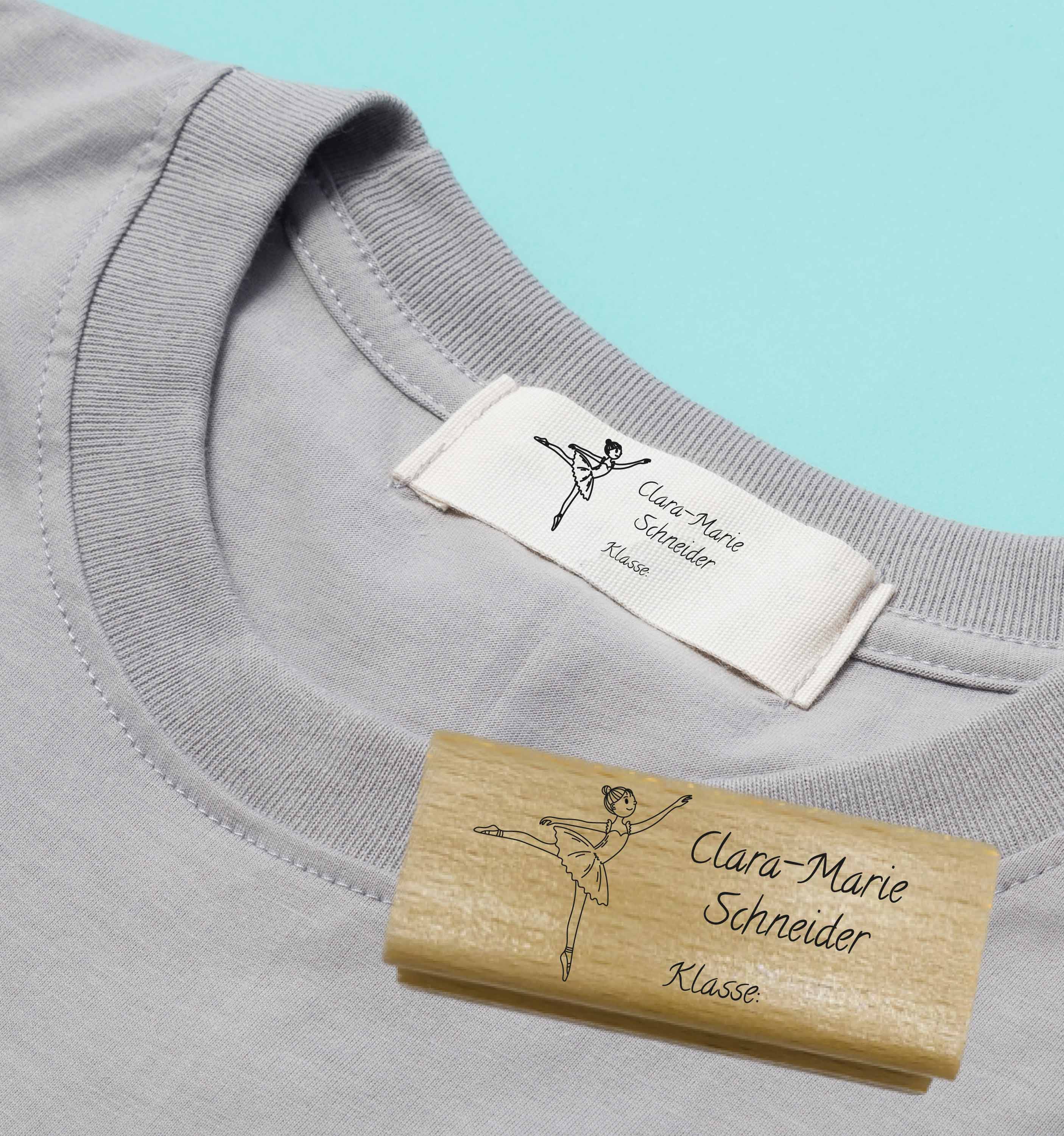 Dein individueller Namensstempel „Clara“ | 59 x 22 mm