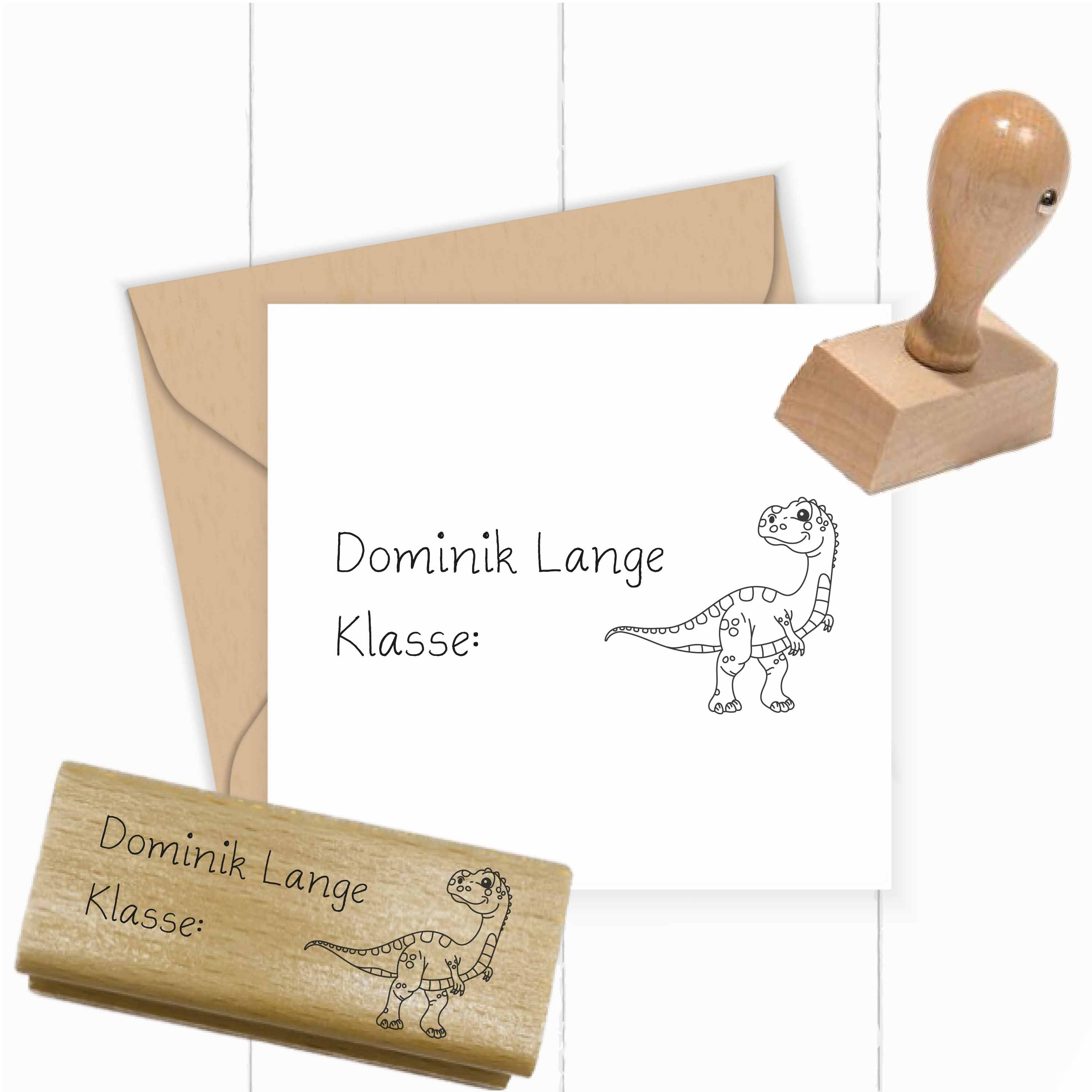 Dein individueller Namensstempel „Dominik“ | 59 x 22 mm