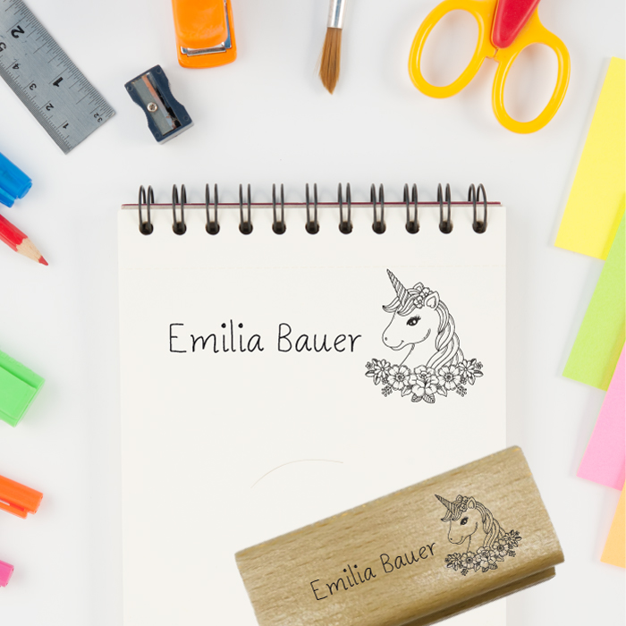 Dein individueller Namensstempel „Emilia“ | 59 x 22 mm