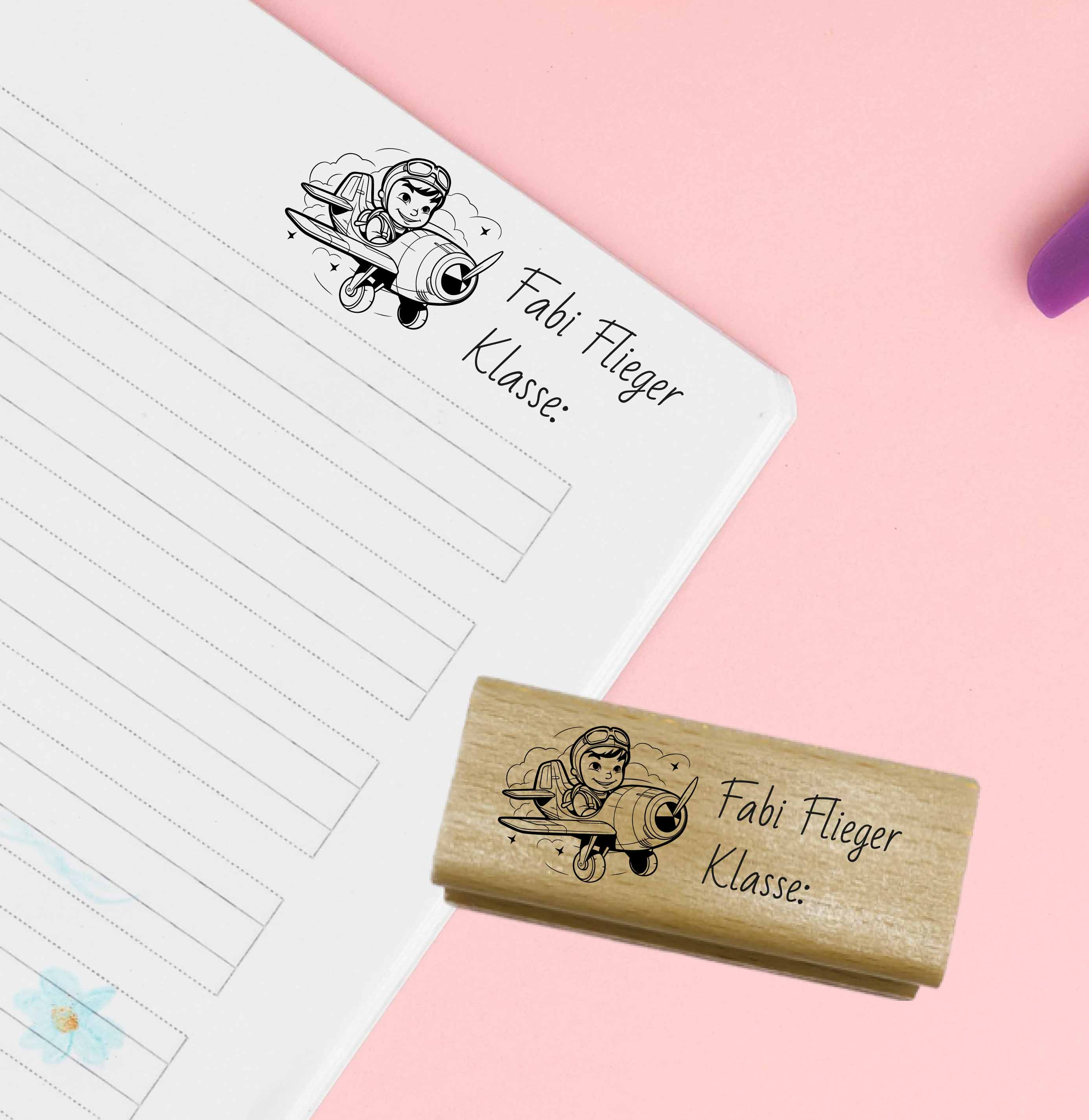 Dein individueller Namensstempel „Fabi“ | 59 x 22 mm