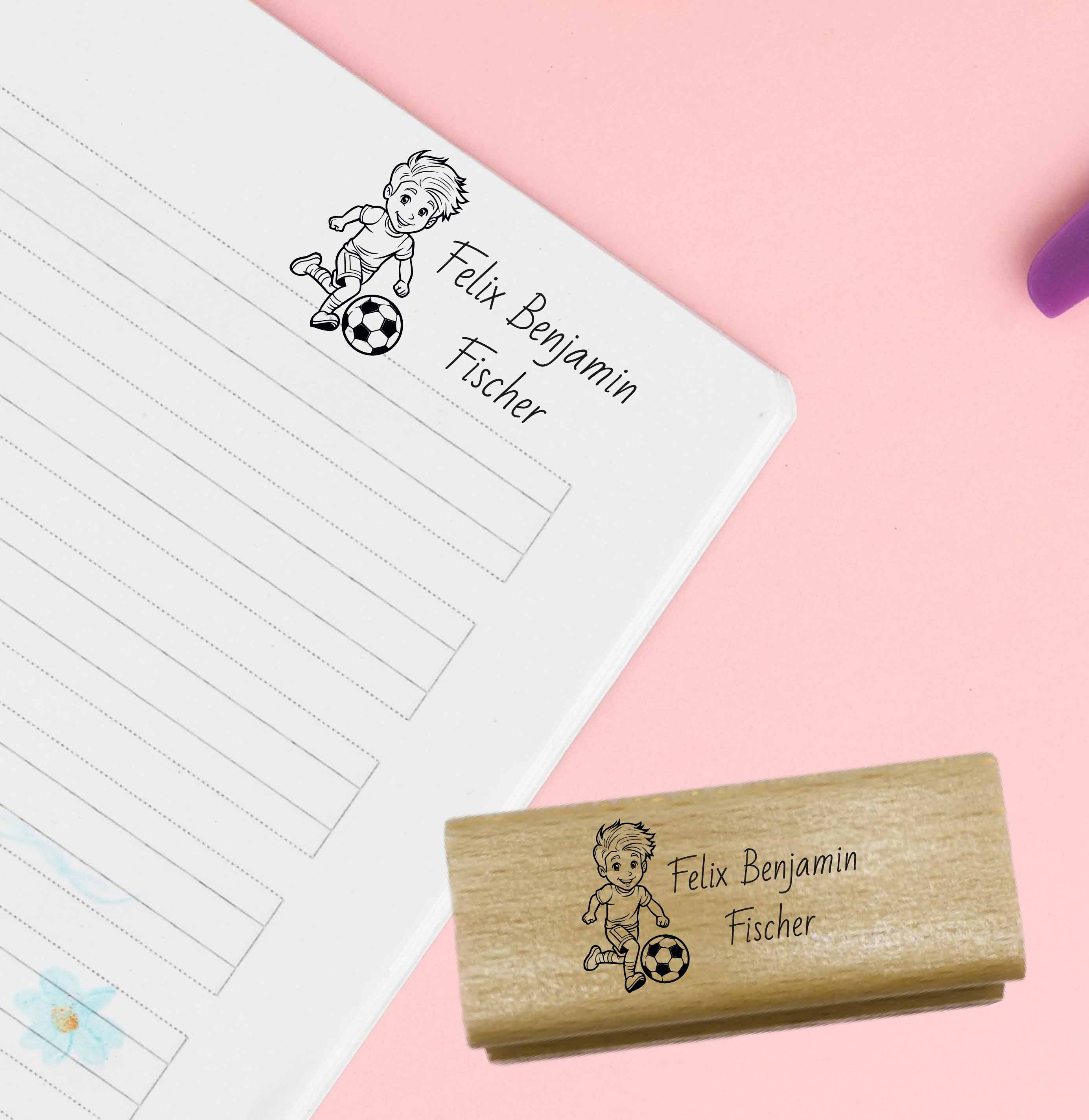 Dein individueller Namensstempel „Felix“ | 50 x 30 mm