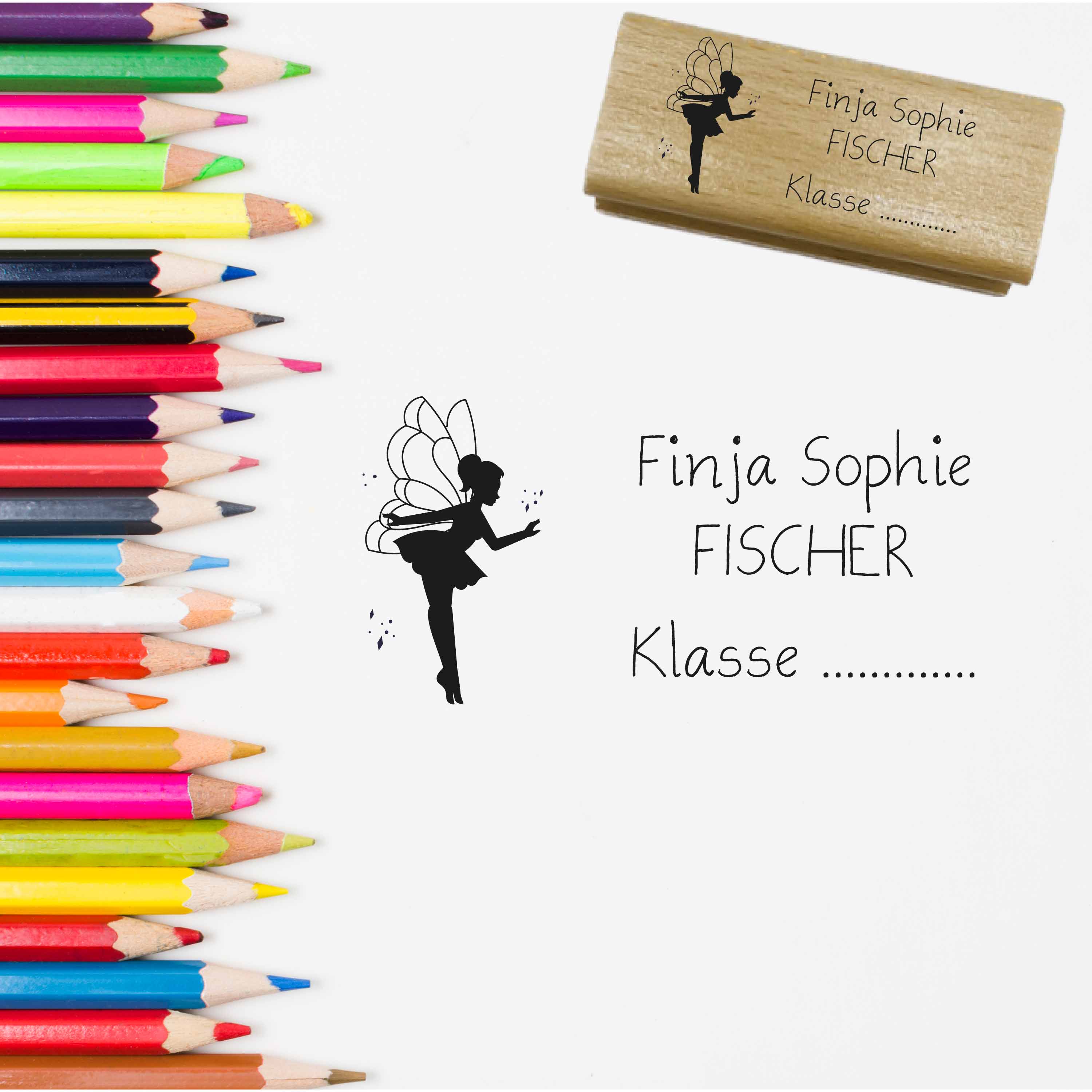 Dein individueller Namensstempel „Finja“ | 50 x 30 mm