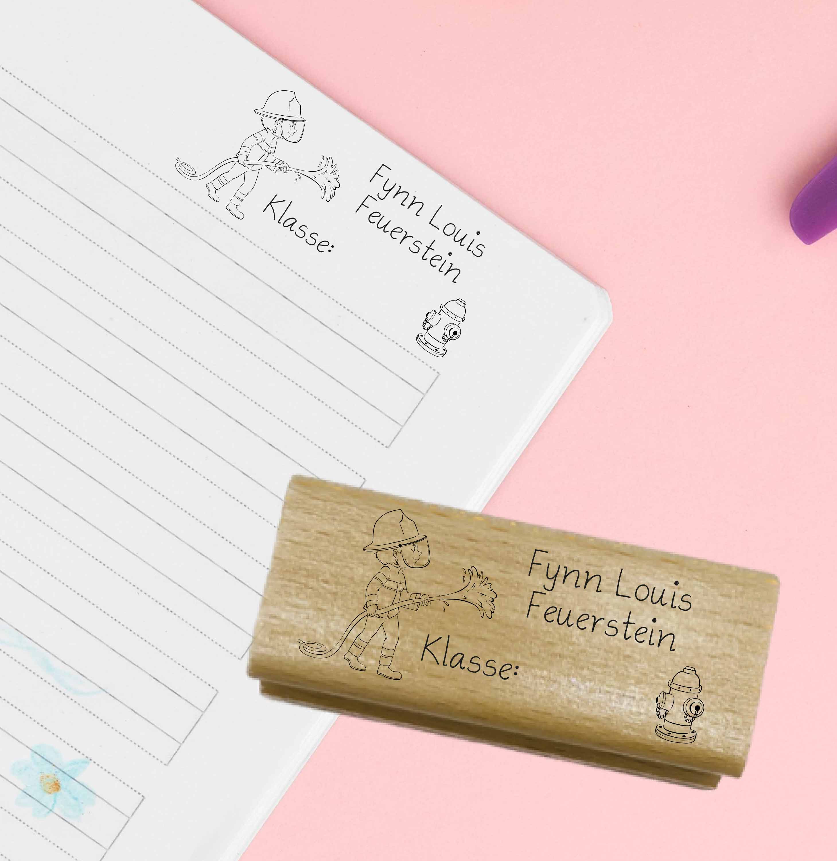 Dein individueller Namensstempel „Fynn“ | 59 x 22 mm