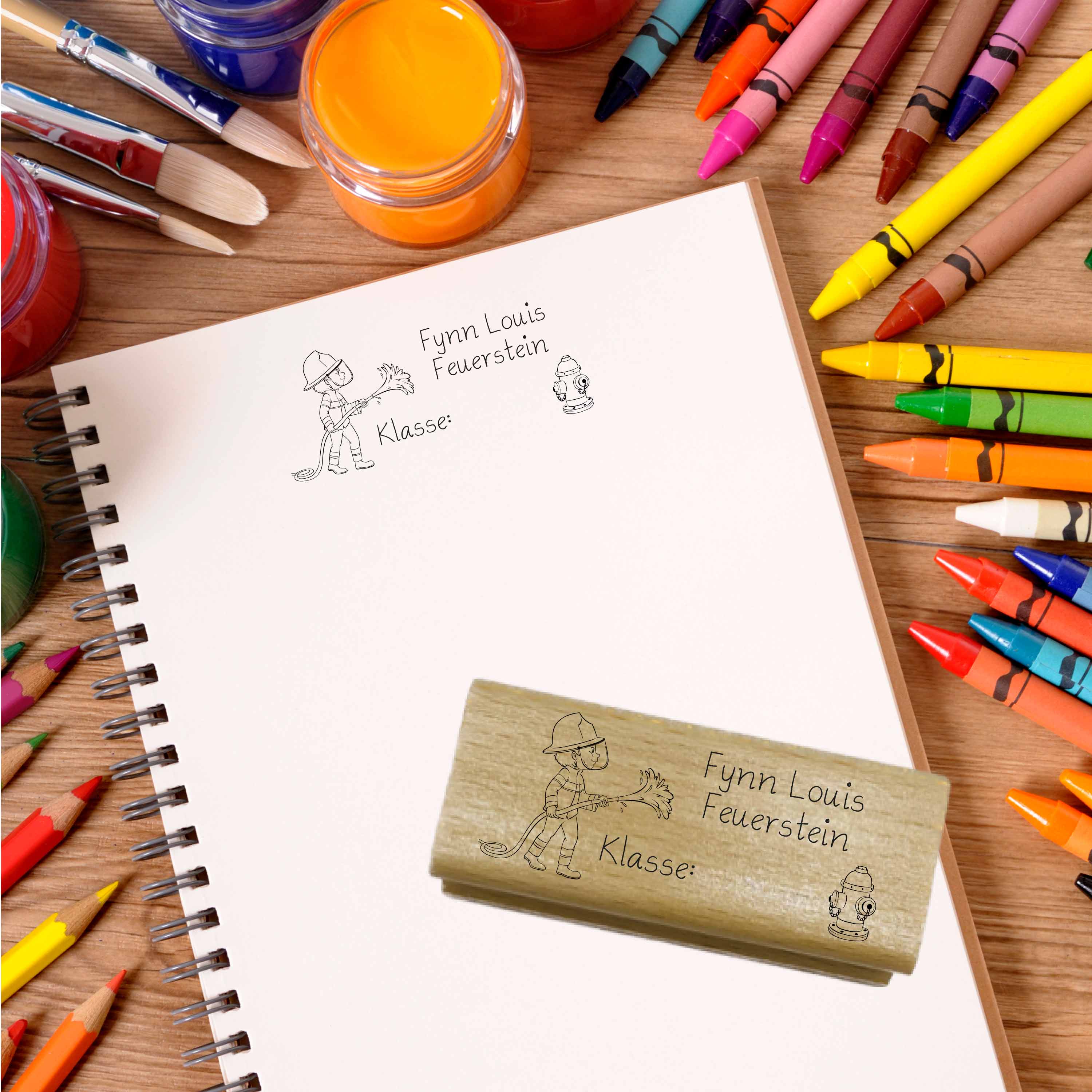 Dein individueller Namensstempel „Fynn“ | 59 x 22 mm