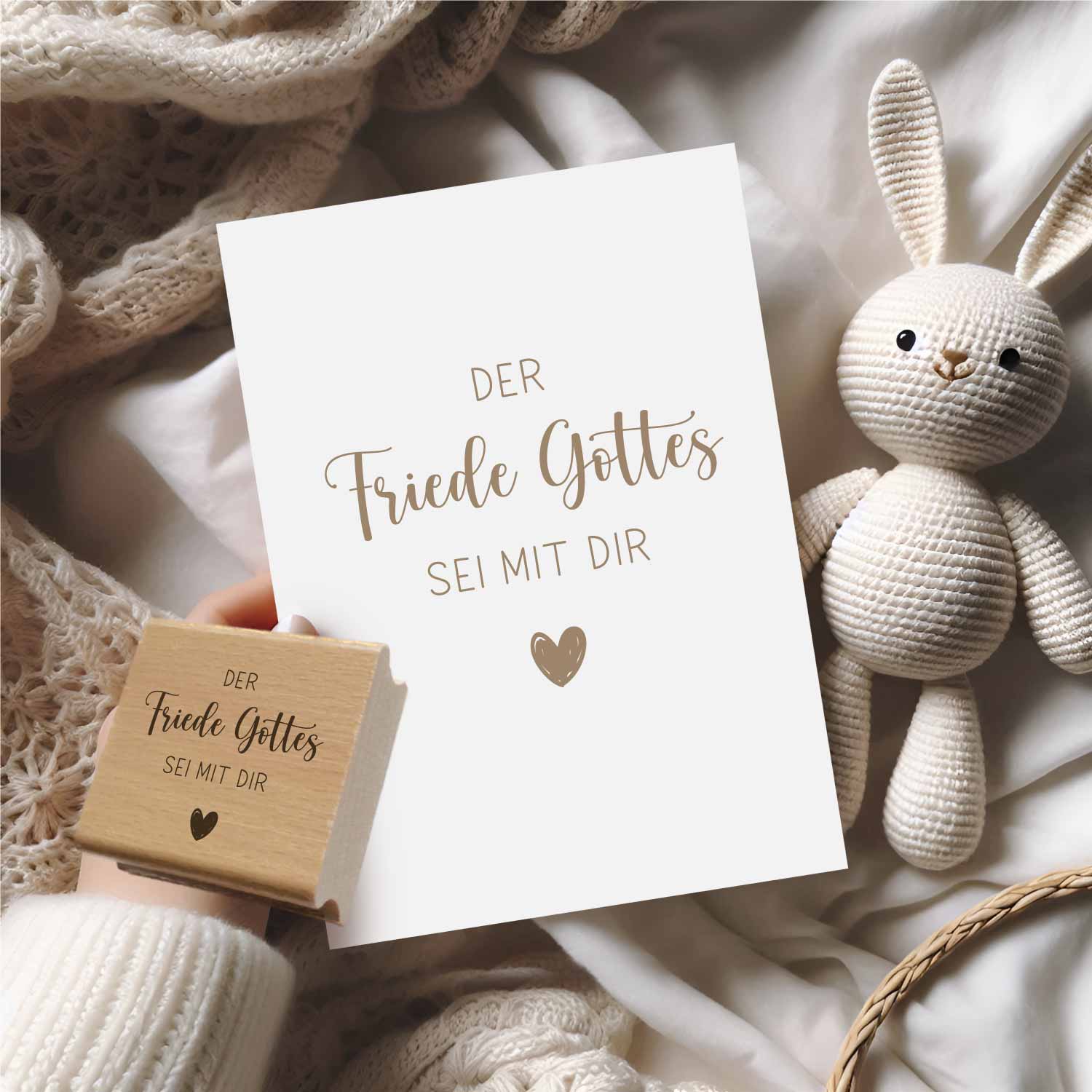 Stempel - Der Friede Gottes sei mit dir