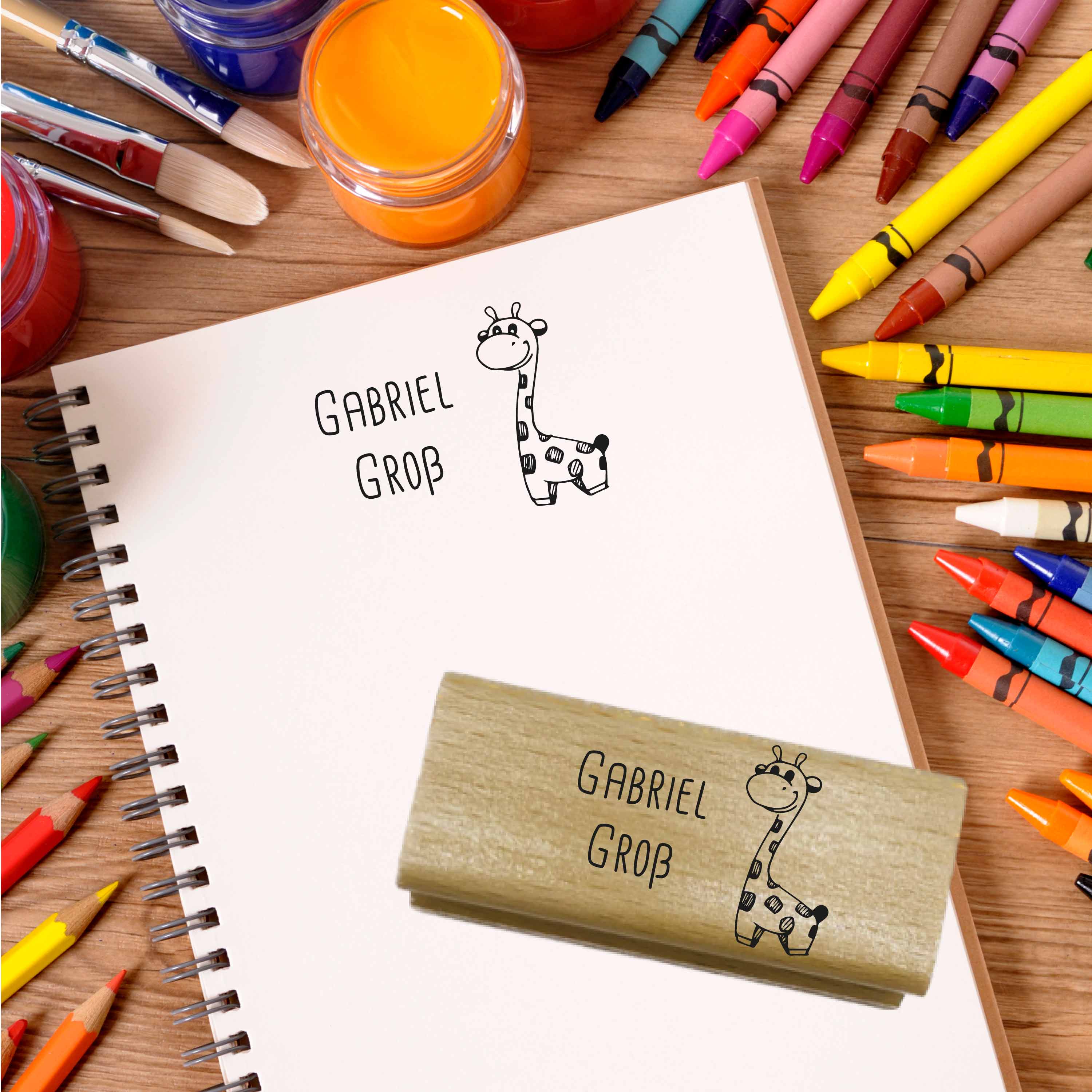 Dein individueller Namensstempel „Gabriel“ | 45 x 30 mm