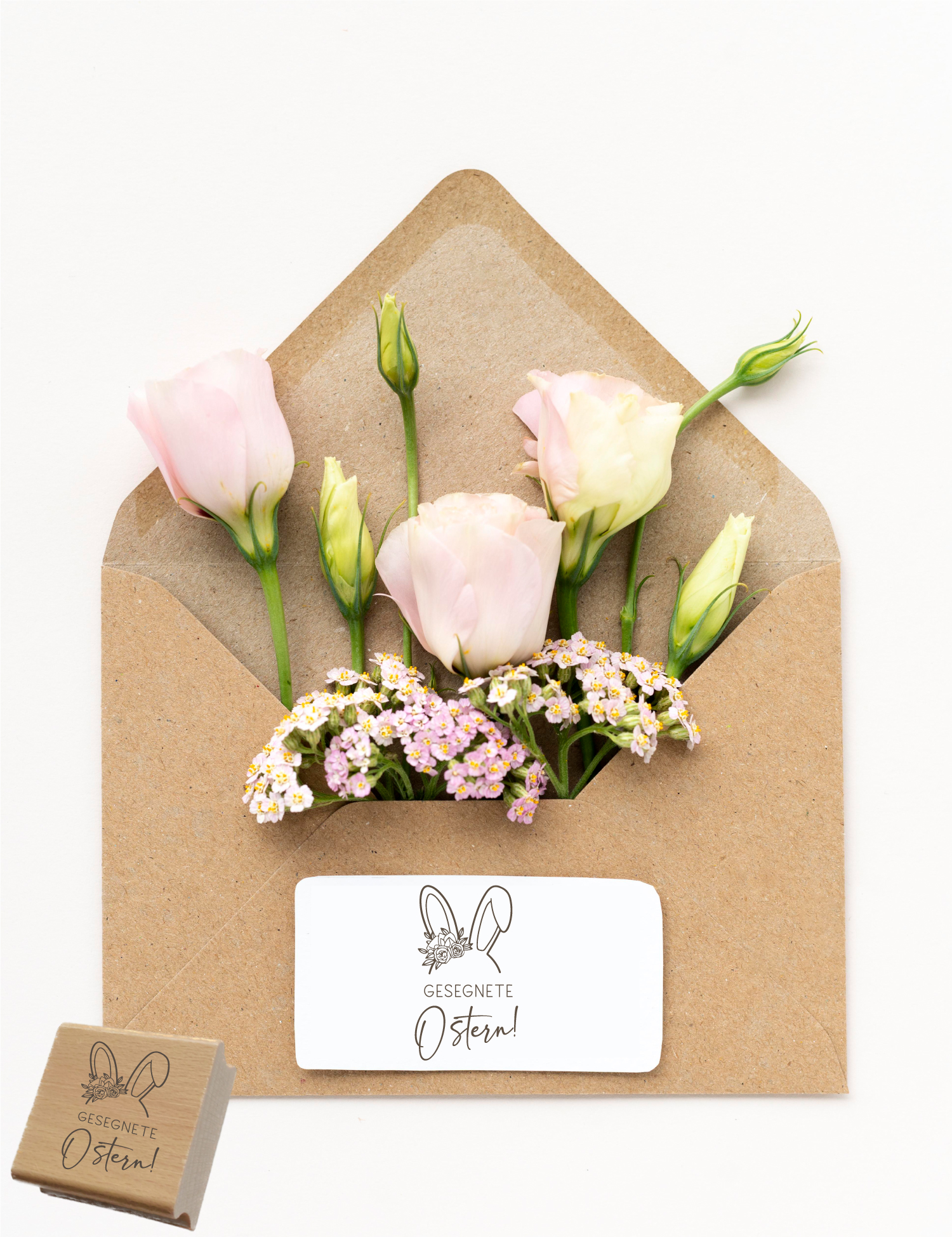 Oster-STEMPEL "gesegnete Ostern!"