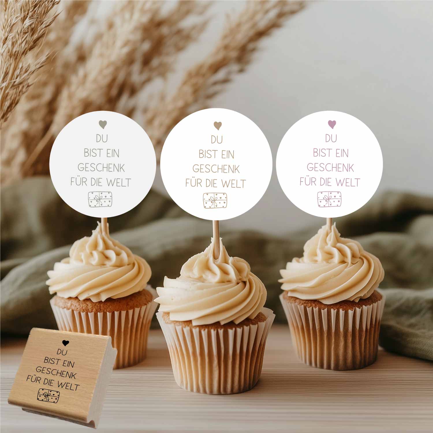 Stempel – Du bist ein Geschenk für die Welt