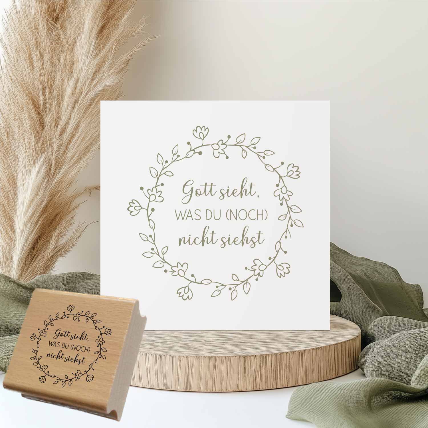 Stempel - Gott sieht, was du (noch) nicht siehst 