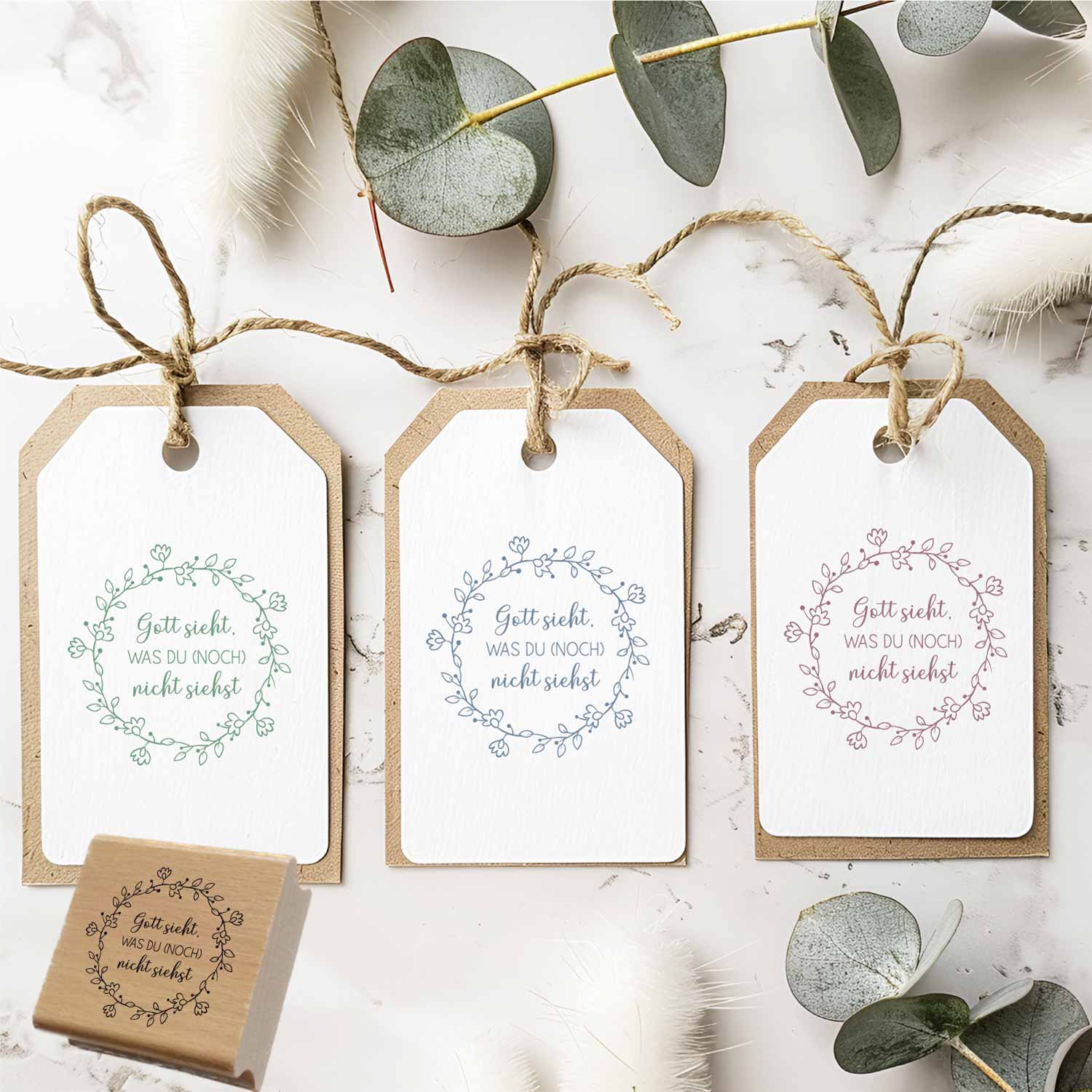 Stempel - Gott sieht, was du (noch) nicht siehst 