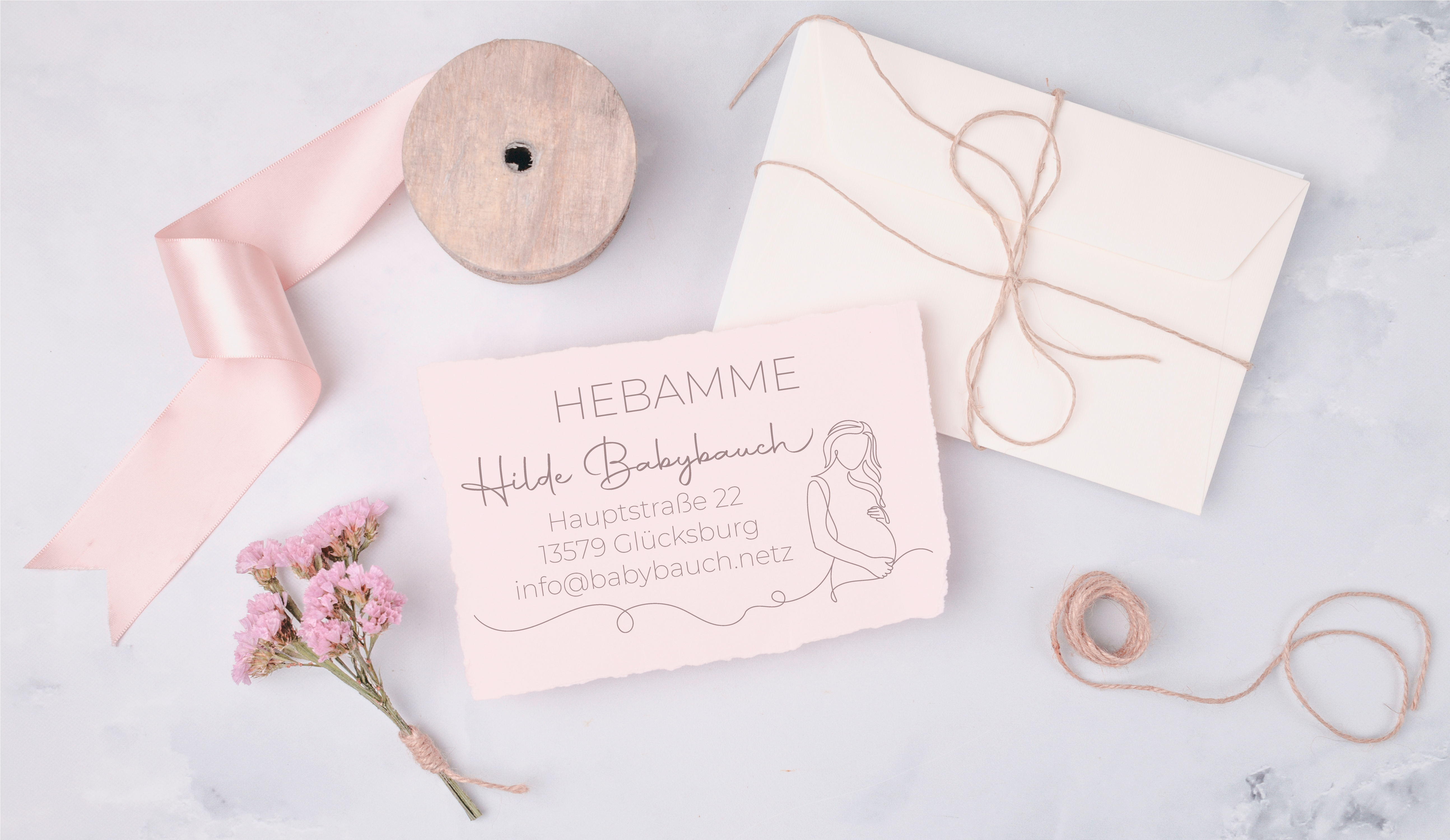 Personalisierter Hebammenstempel<br> – passend für den Mutterpass