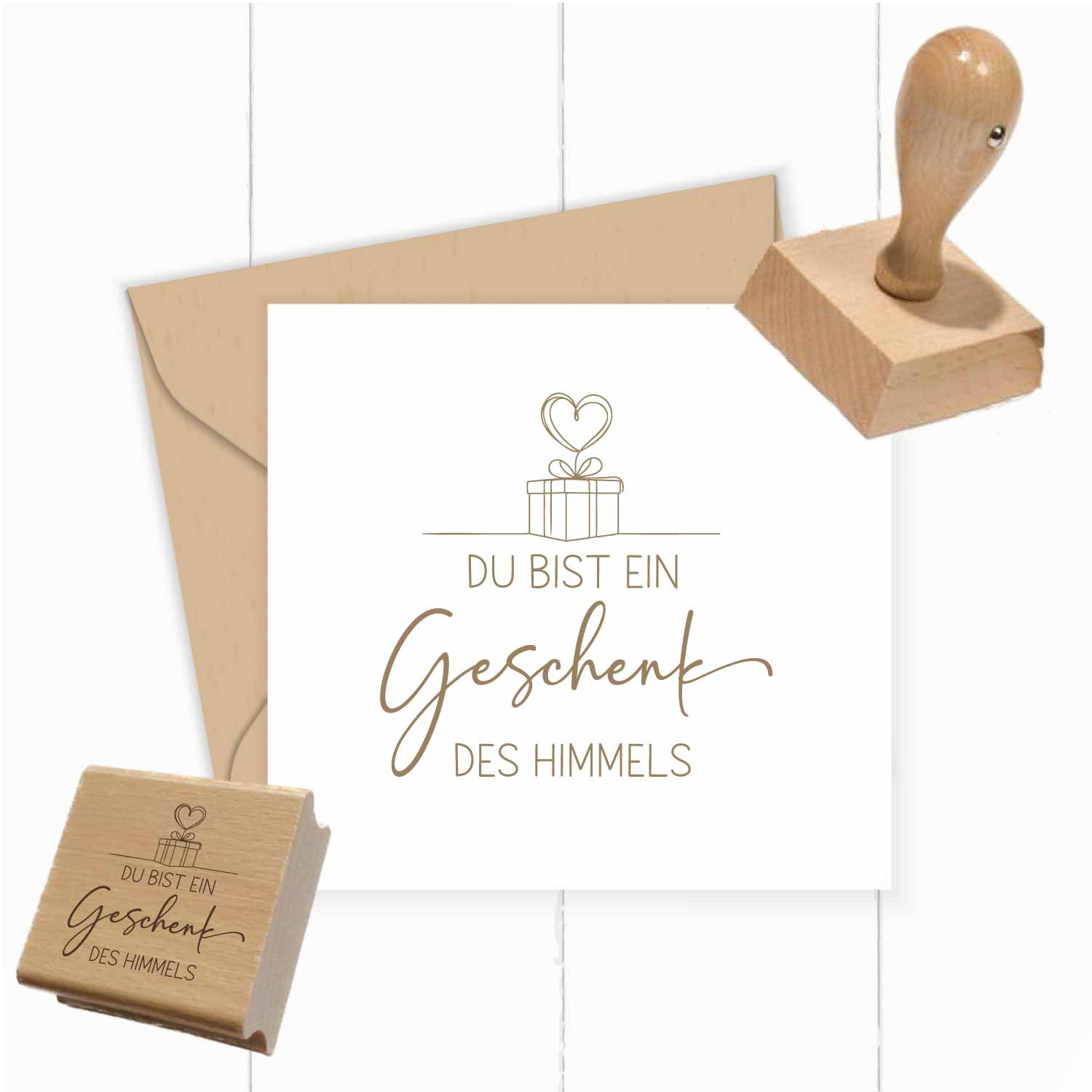 Stempel – Du bist ein Geschenk des Himmels