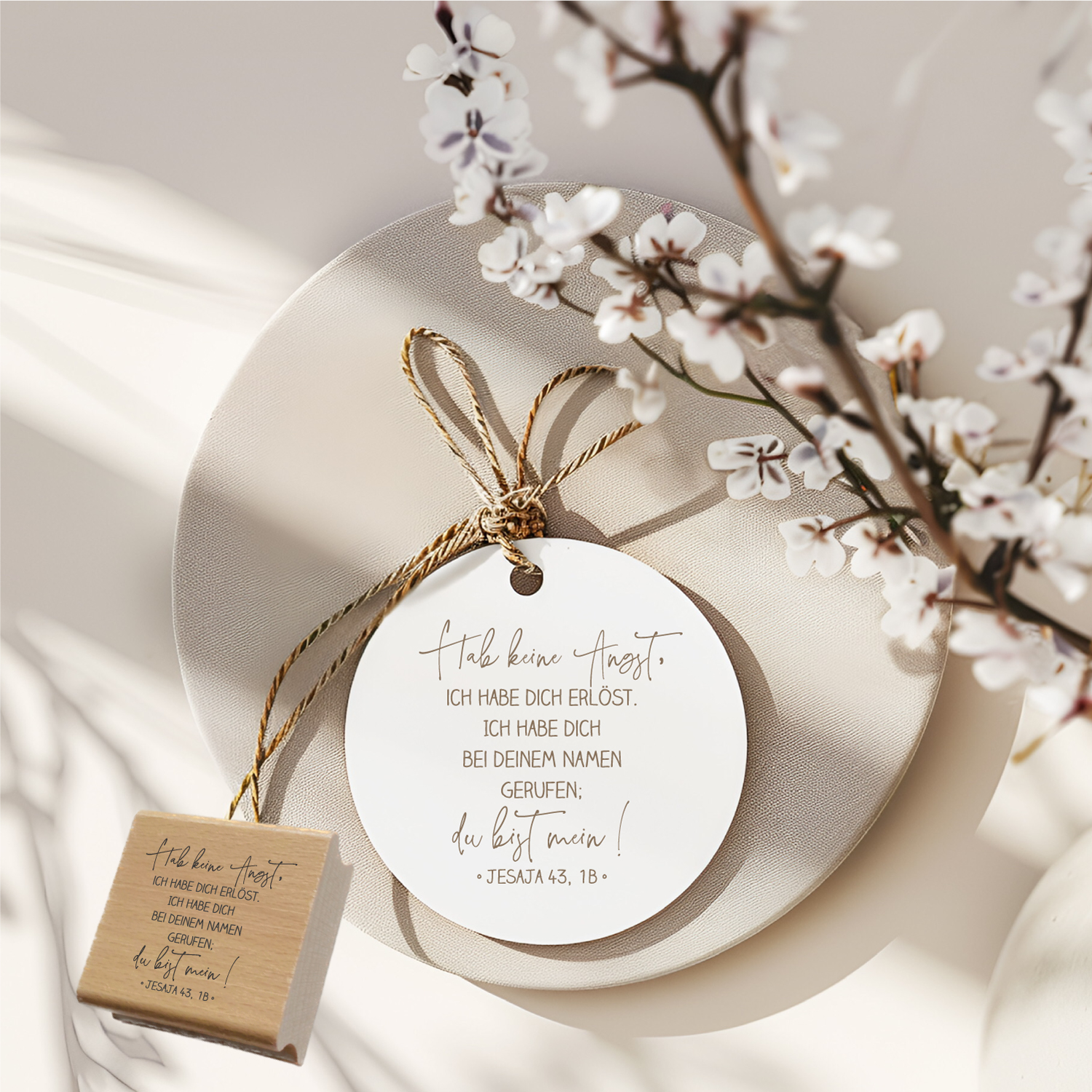 Bibelversstempel - Hab keine Angst - Jesaja 43,1b
