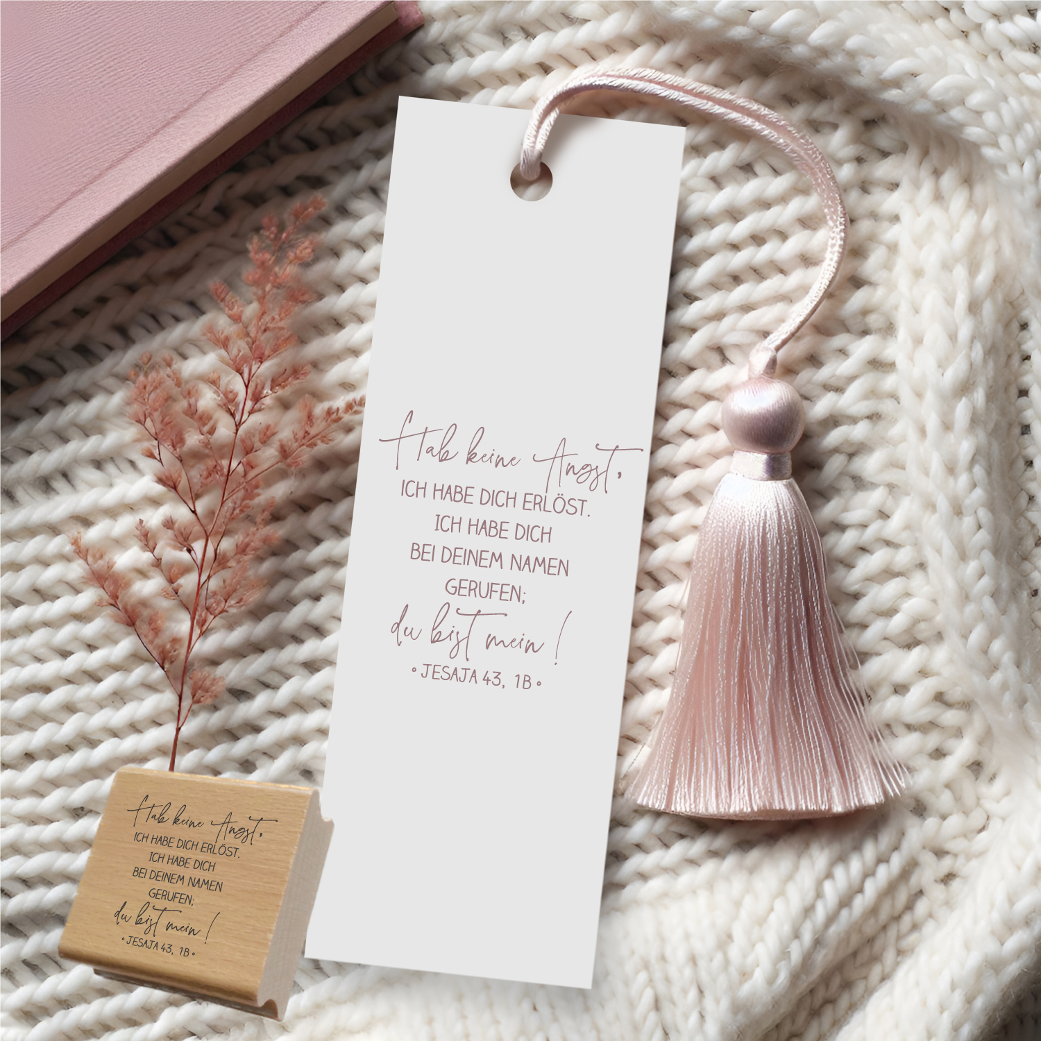 Bibelversstempel - Hab keine Angst - Jesaja 43,1b