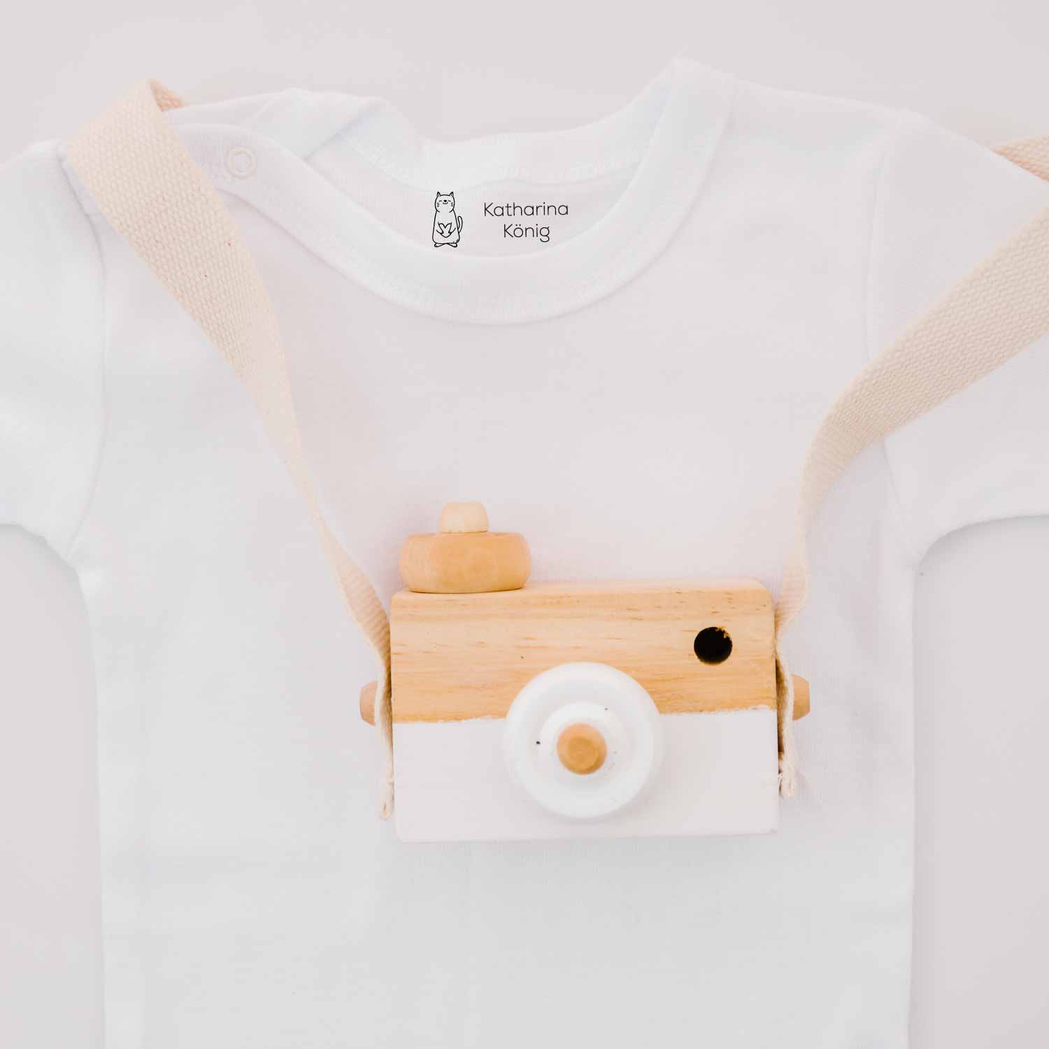 Dein personalisierter Textilstempel „Katze“ | 38 x 14 mm