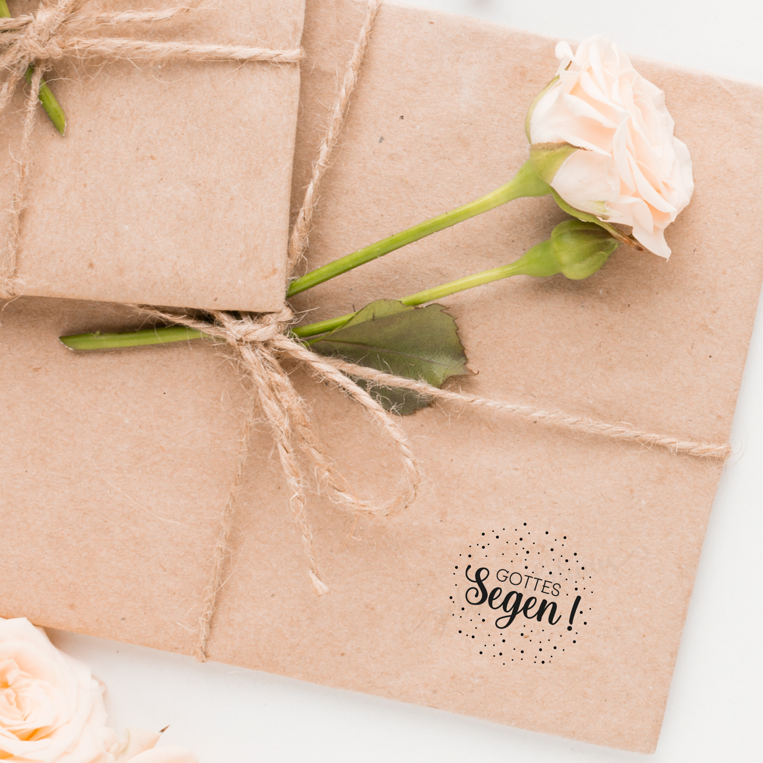 Konfetti-STEMPEL "Gottes Segen!"