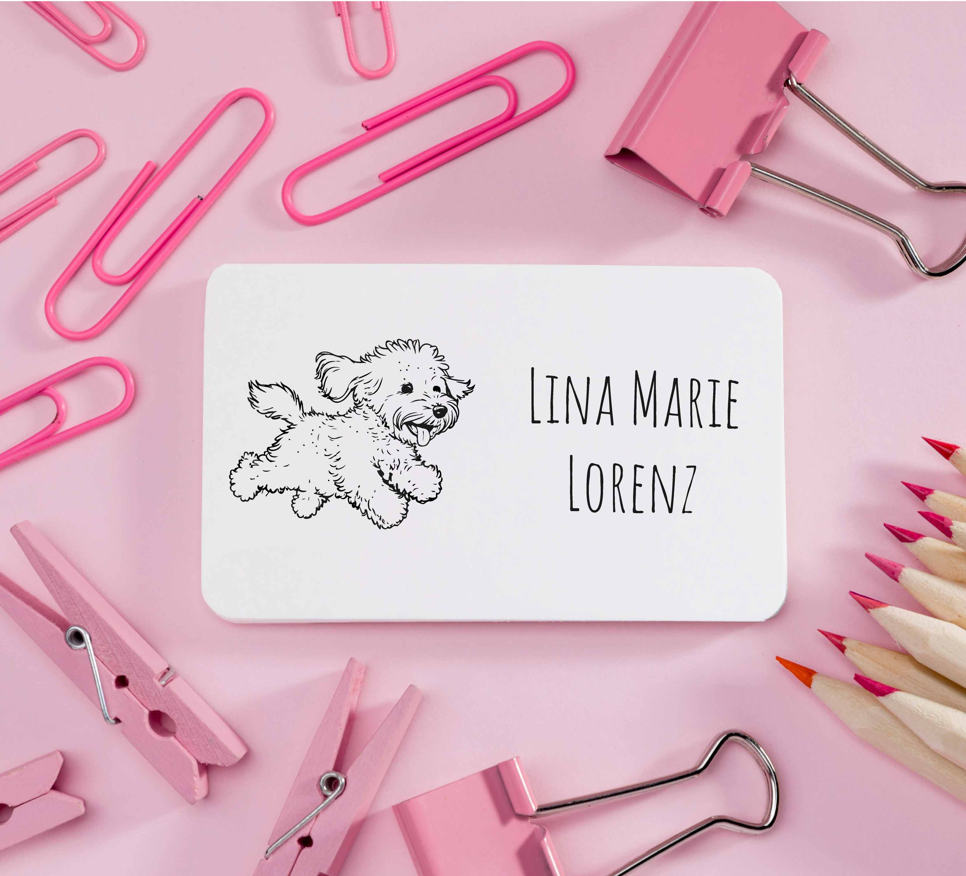 Dein individueller Namensstempel „Lina“ | 59 x 22 mm