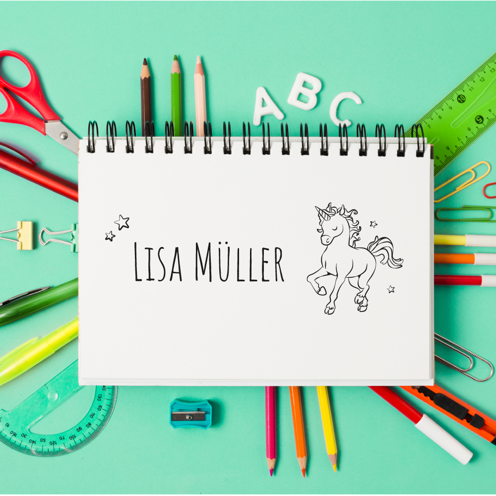 Dein individueller Namensstempel „Lisa“ | 59 x 22 mm
