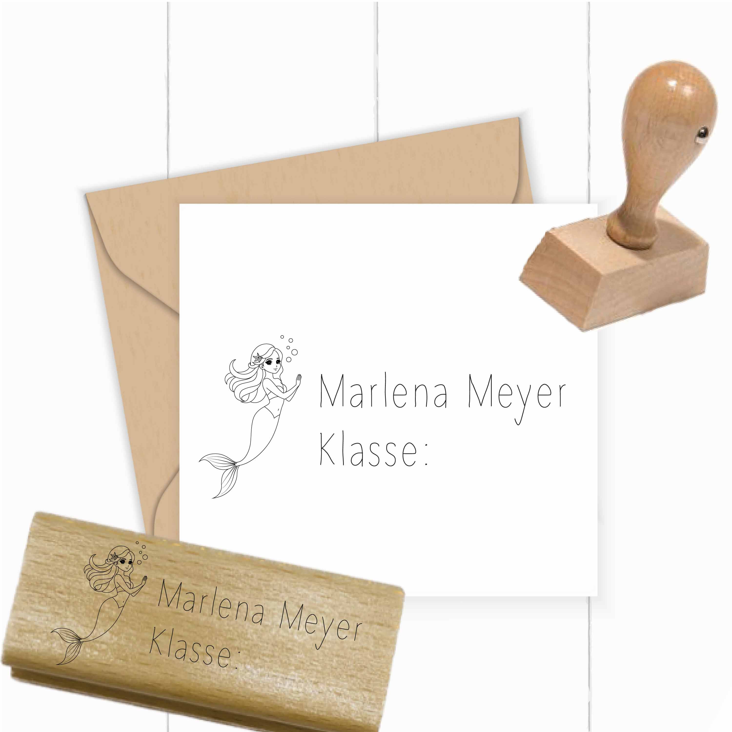 Dein individueller Namensstempel „Marlena“ | 59 x 22 mm