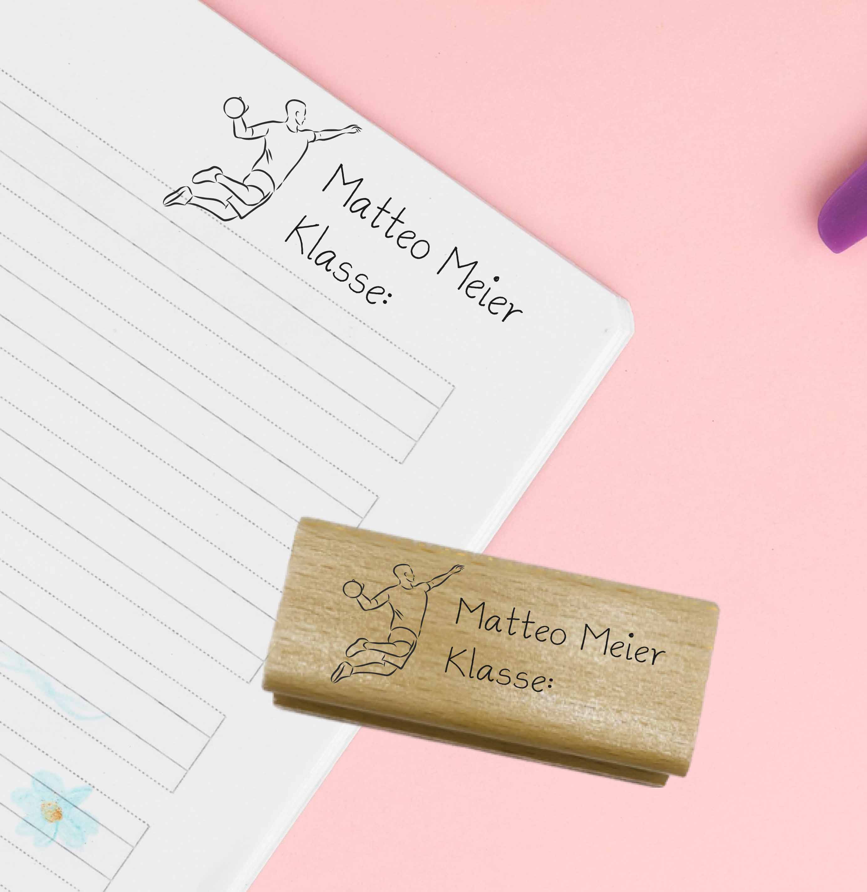 Dein individueller Namensstempel „Matteo“ | 59 x 22 mm