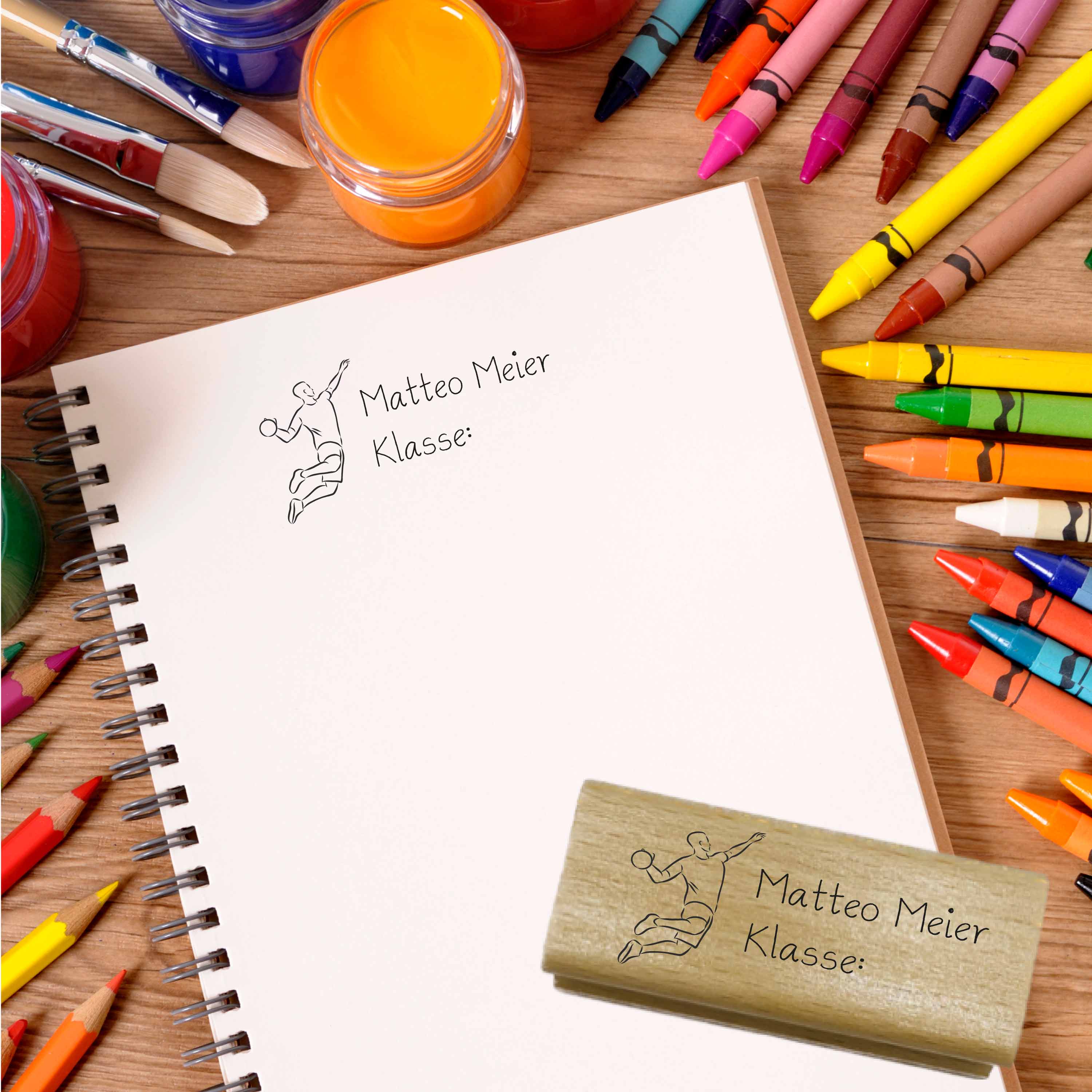 Dein individueller Namensstempel „Matteo“ | 59 x 22 mm