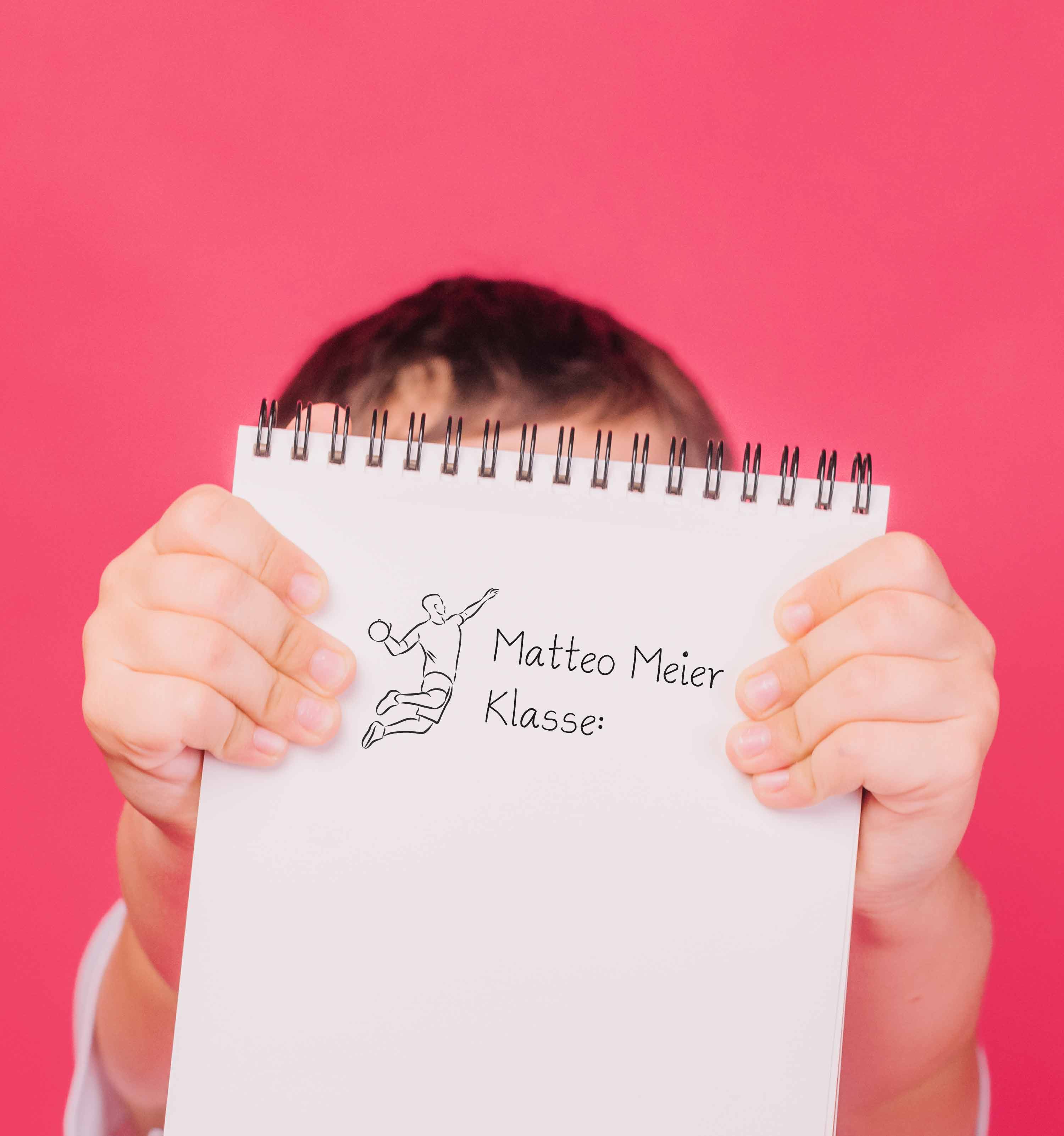 Dein individueller Namensstempel „Matteo“ | 59 x 22 mm