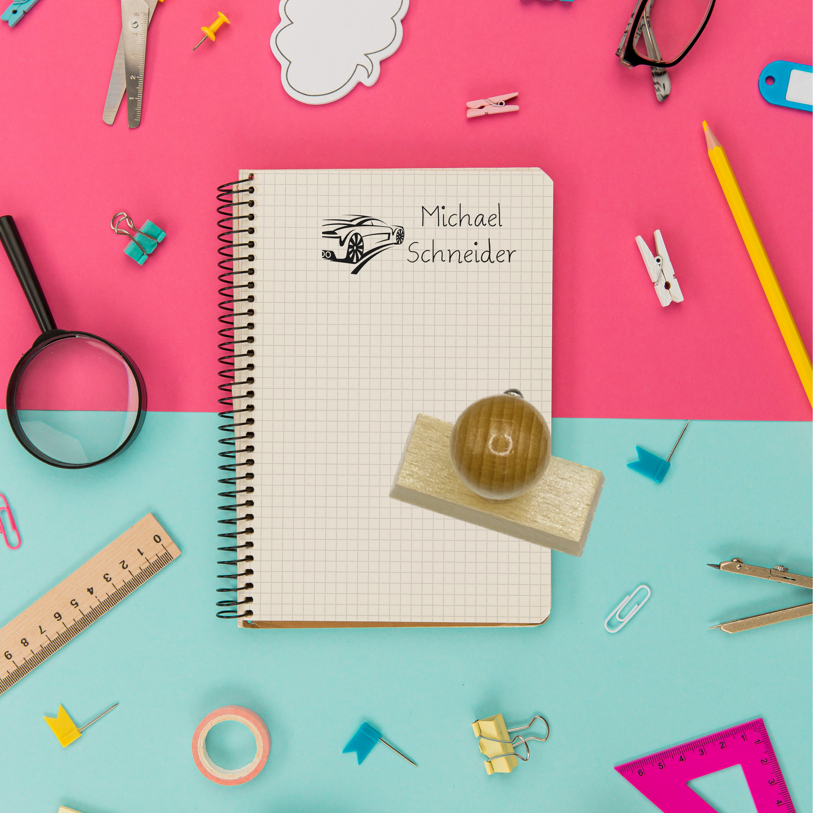 Dein individueller Namensstempel „Michael“ | 59 x 22 mm