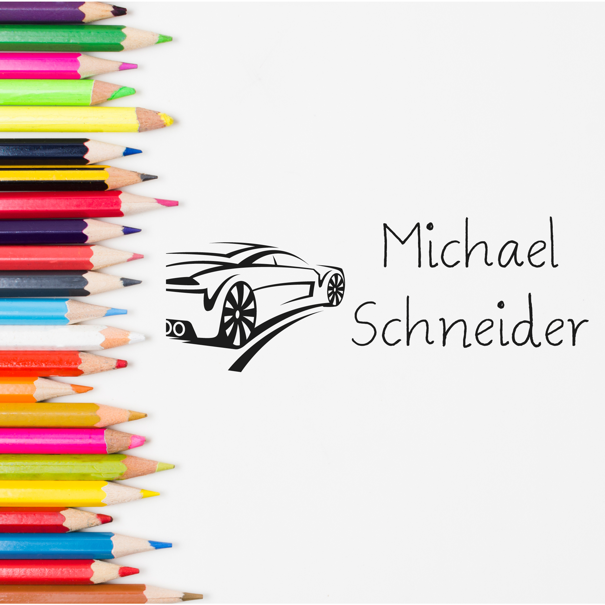 Dein individueller Namensstempel „Michael“ | 59 x 22 mm