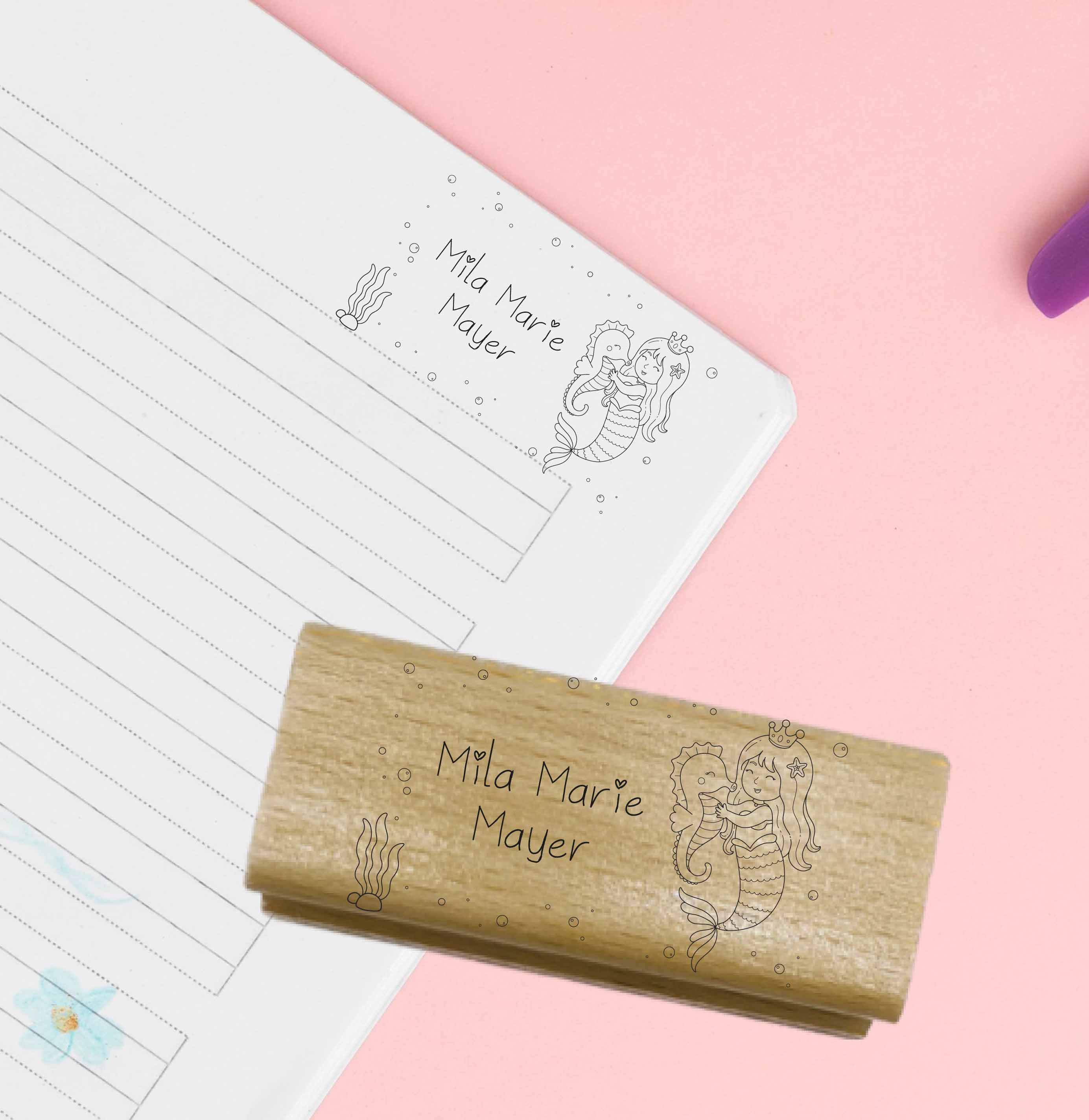 Dein individueller Namensstempel „Mila“ | 50 x 30 mm