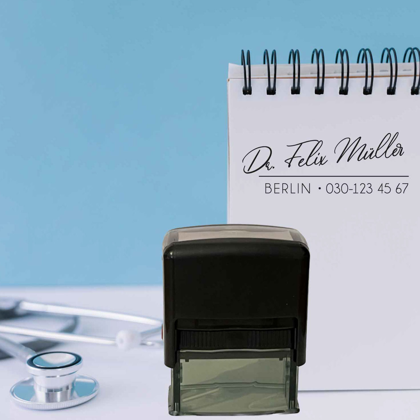 Praxisstempel | Ideal für Kinder- & Hausärzte