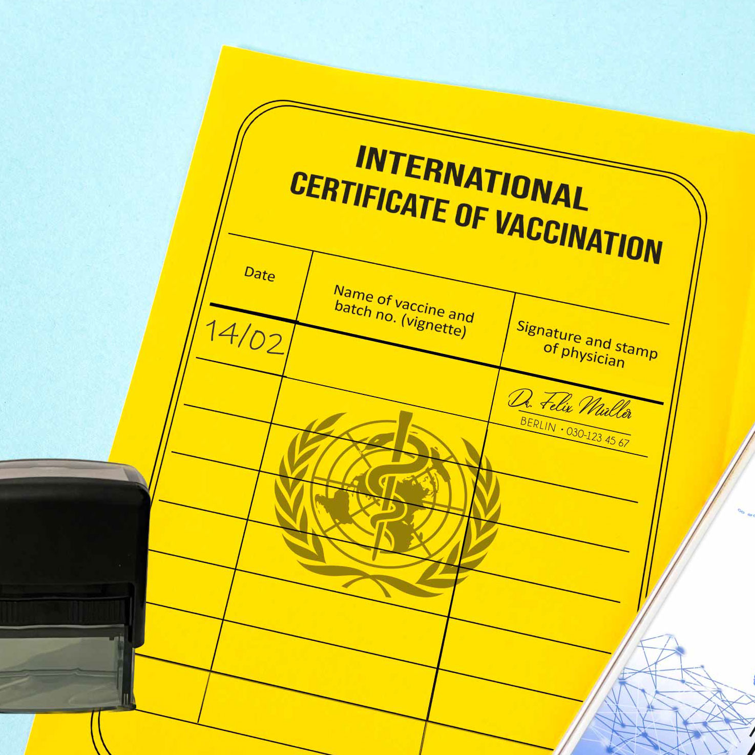 Praxisstempel | Ideal für Kinder- & Hausärzte