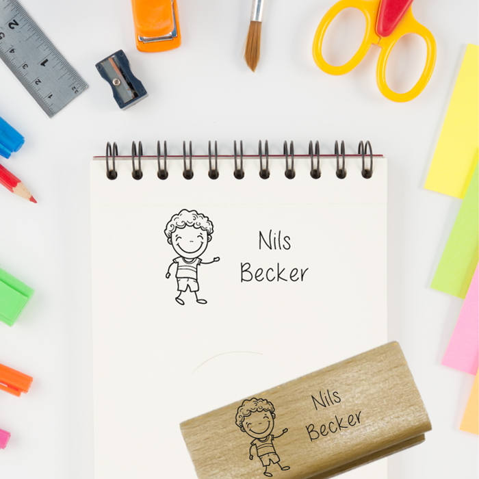 Dein individueller Namensstempel „Nils“ | 50 x 30 mm