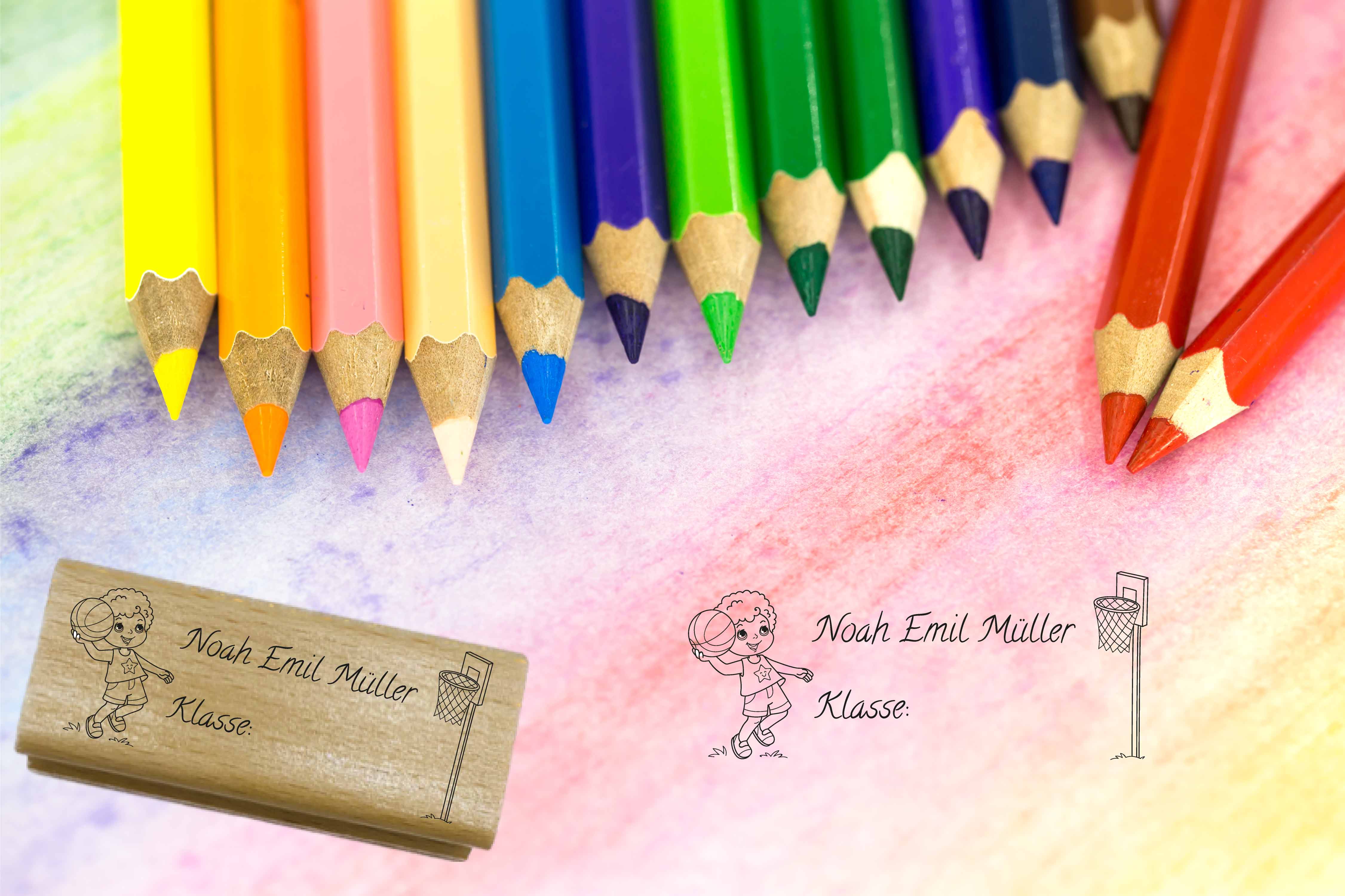 Dein individueller Namensstempel „Noah Emil“ | 59 x 22 mm