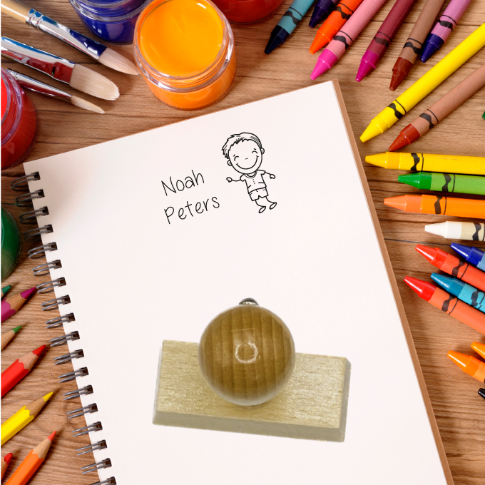 Dein individueller Namensstempel „Noah“ | 50 x 30 mm