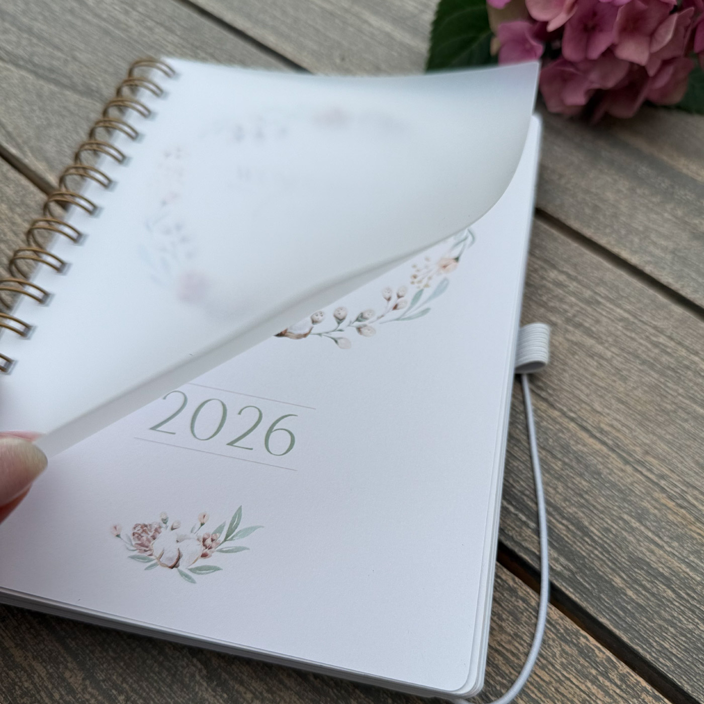 Jahresplaner "wundervoll leben" 2026 – plane dein Jahr mit Herz