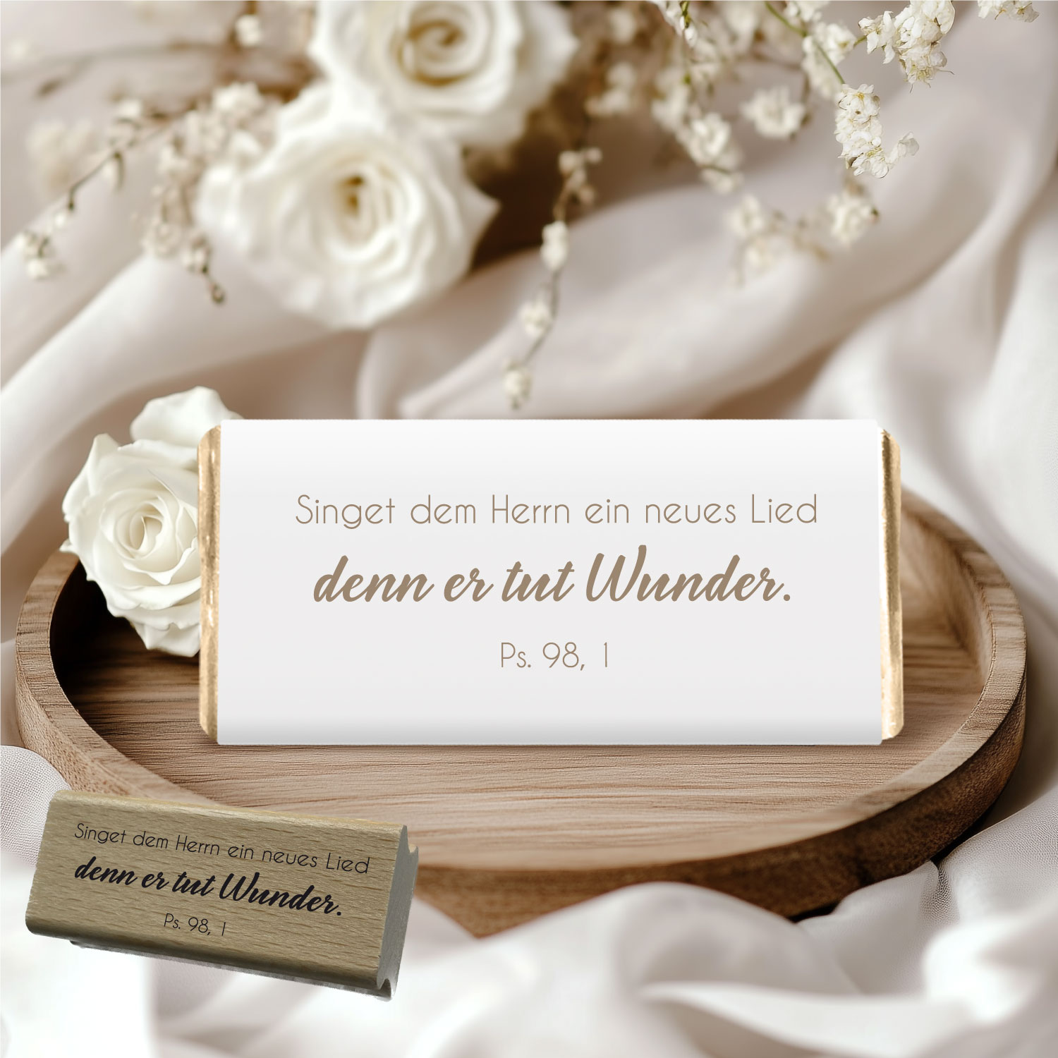 Bibelversstempel - Singt dem Herrn ein neues Lied - Psalm 98,1