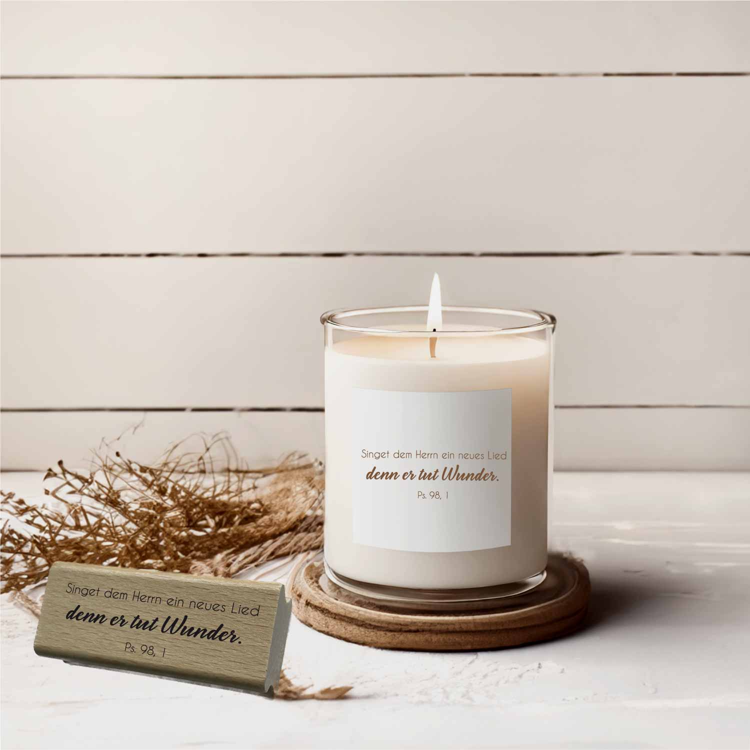 Bibelversstempel - Singt dem Herrn ein neues Lied - Psalm 98,1