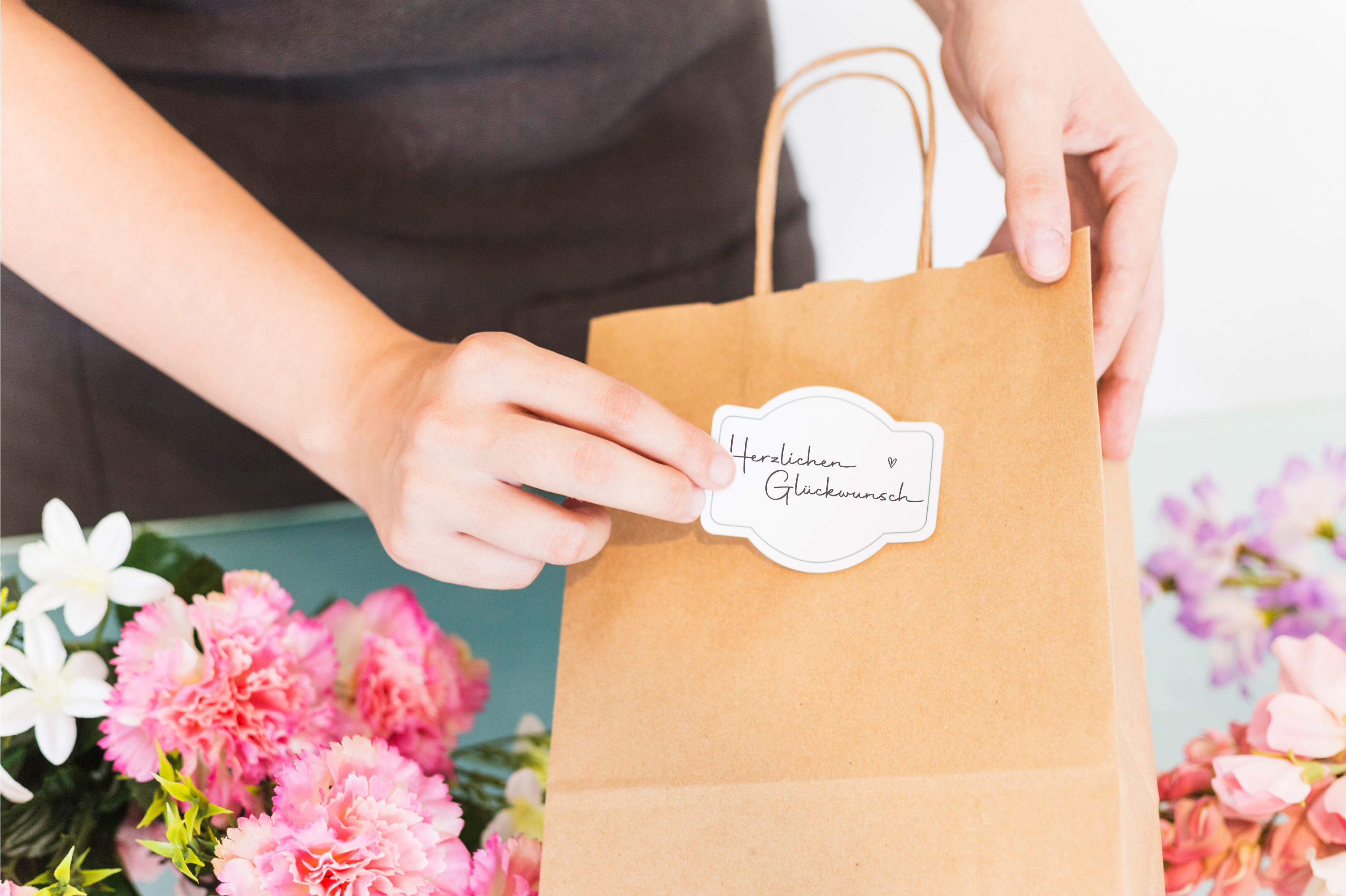 STEMPEL "Herzlichen Glückwunsch" 