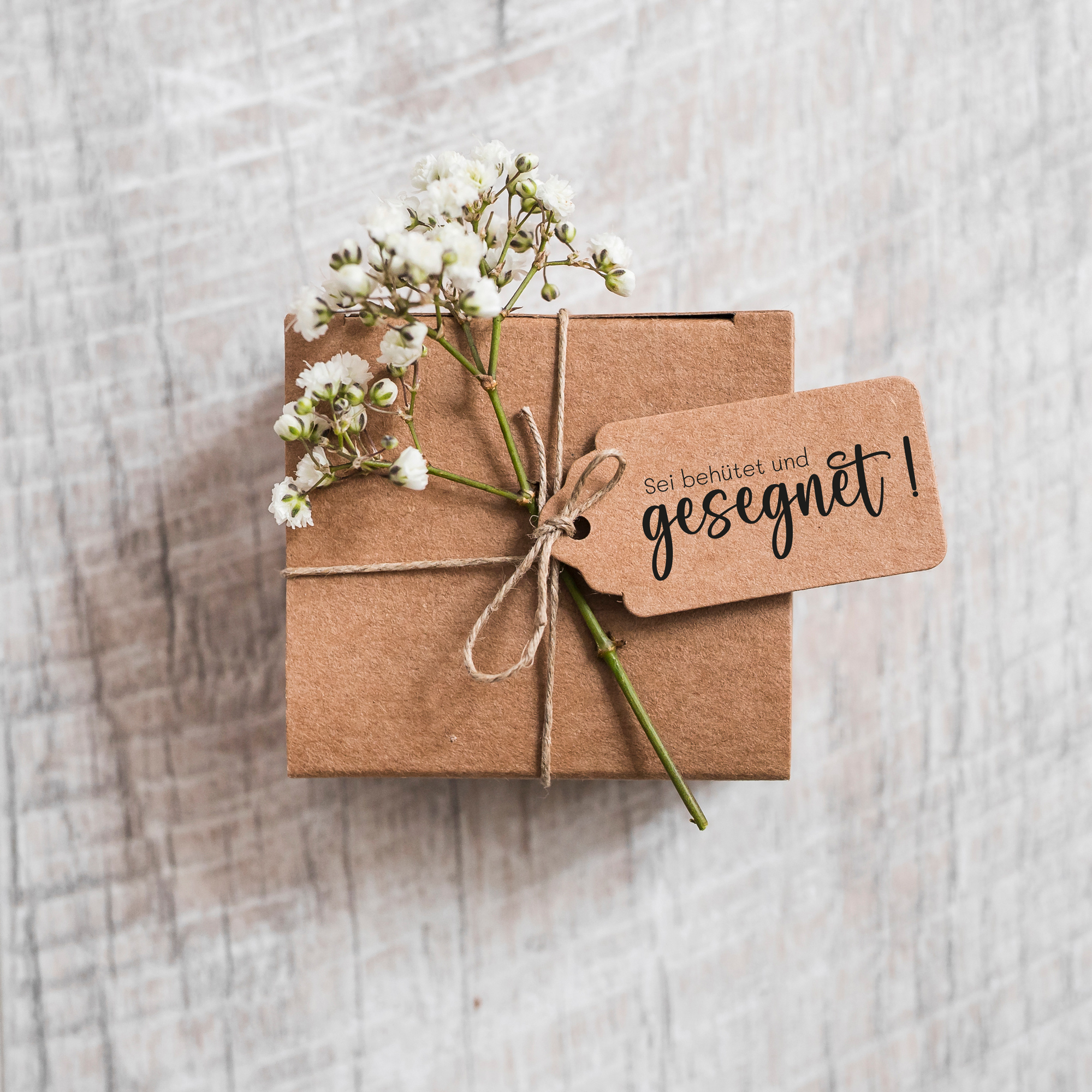 Segens-STEMPEL "Sei behütet und gesegnet!"