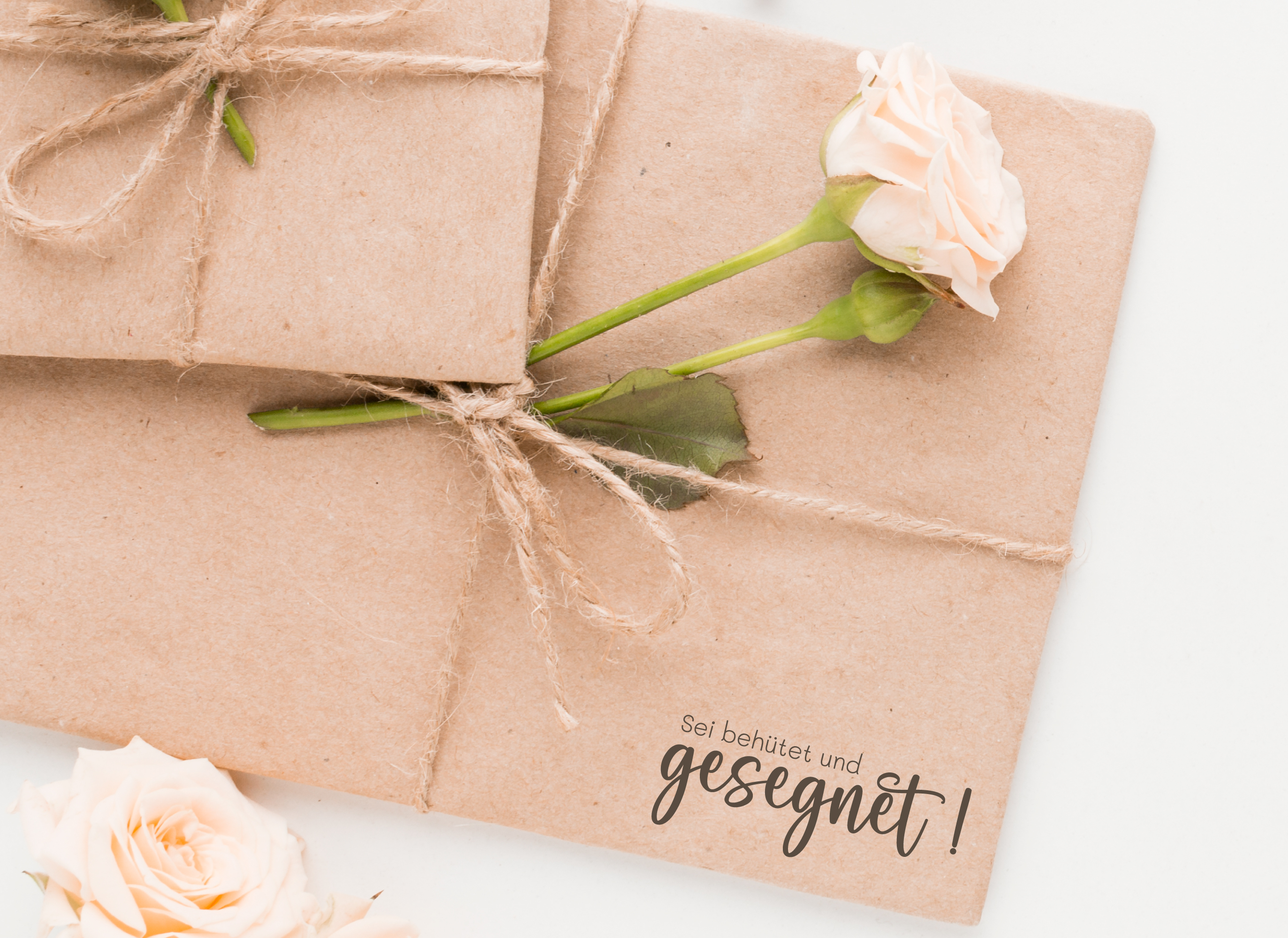 Segens-STEMPEL "Sei behütet und gesegnet!"