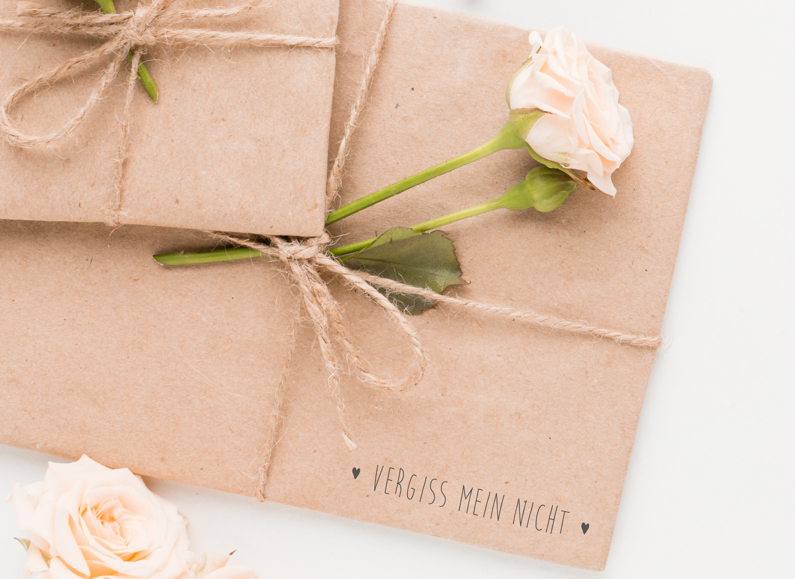 STEMPEL "Vergiss mein nicht"