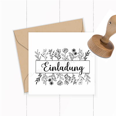 STEMPEL "EINLADUNG"