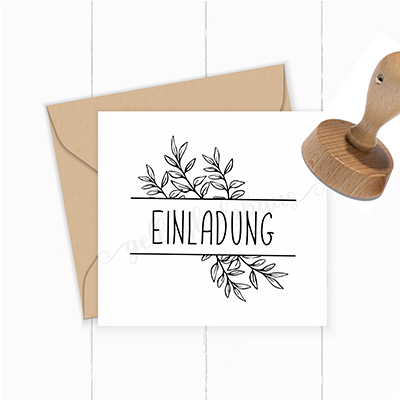 STEMPEL "EINLADUNG"